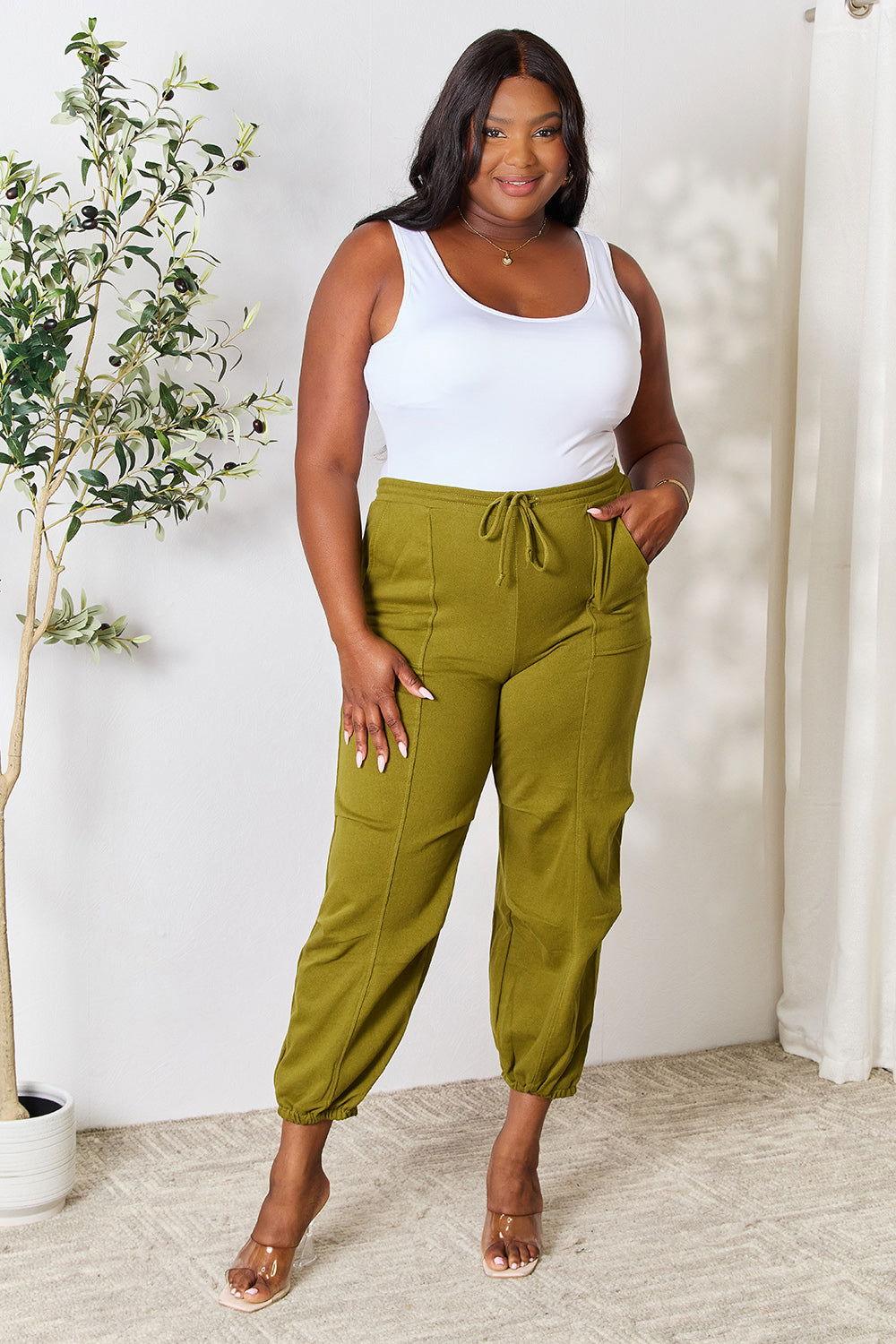Culture Code Full Size Drawstring Sweatpants with pockets - Clothes For Her Online Store