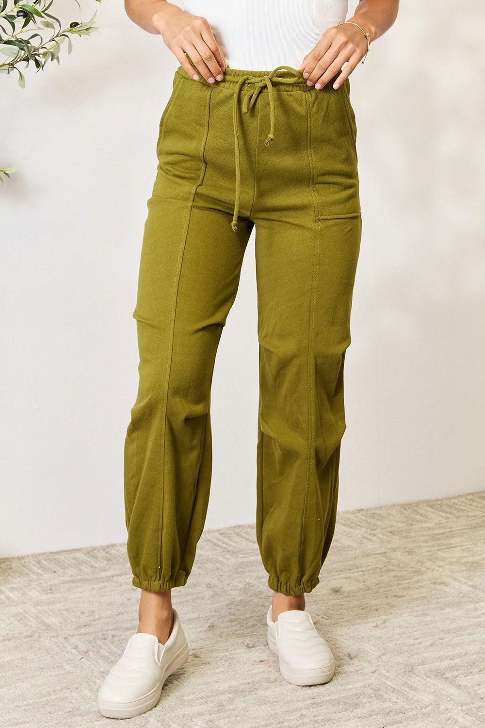 Culture Code Full Size Drawstring Sweatpants with pockets - Clothes For Her Online Store