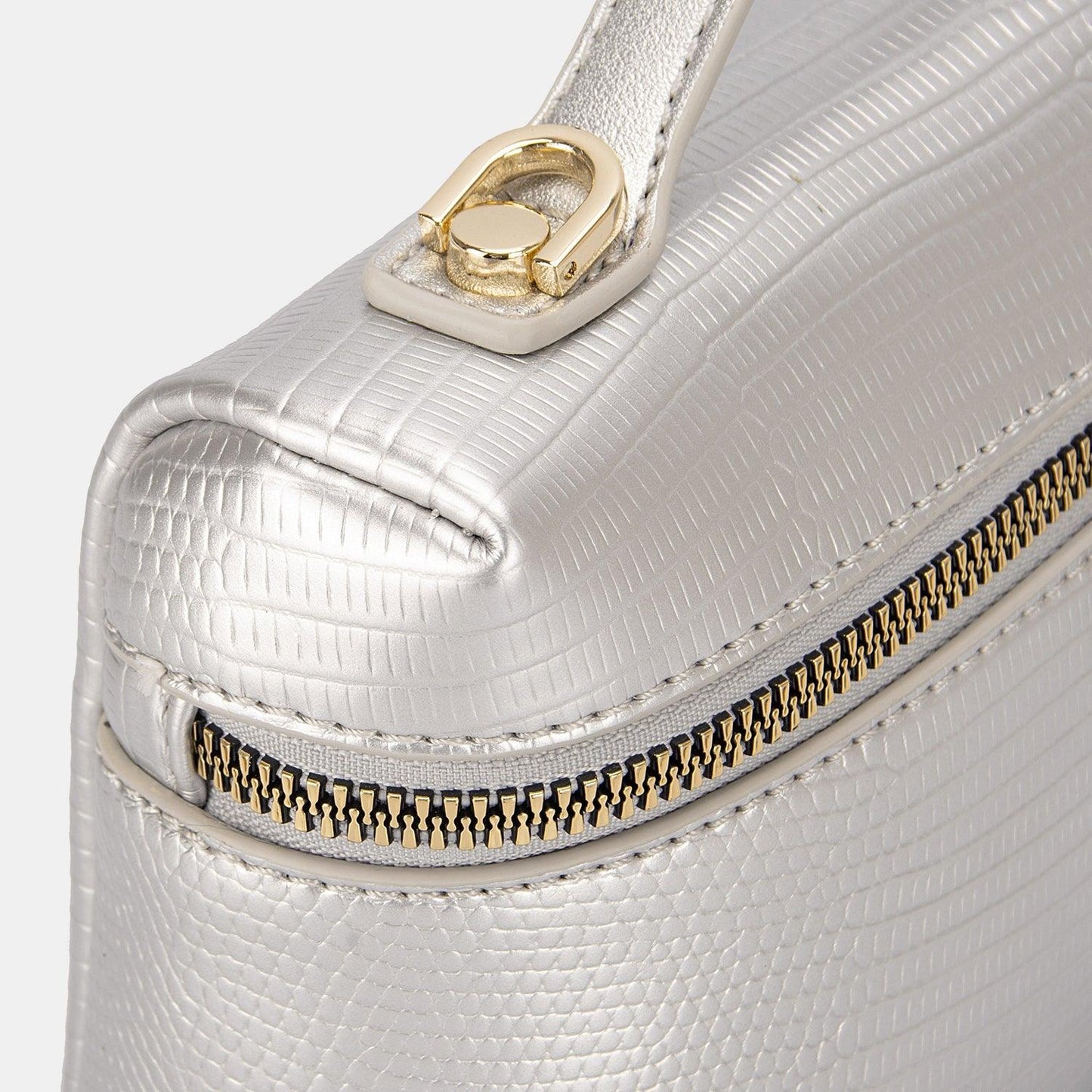 David Jones Texture PU Leather Handbag - Clothes For Her Online Store