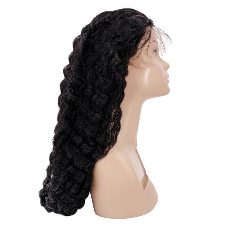 Deep Wave 13x4 Transparent Lace Front Wig - Clothes For Her Online Store