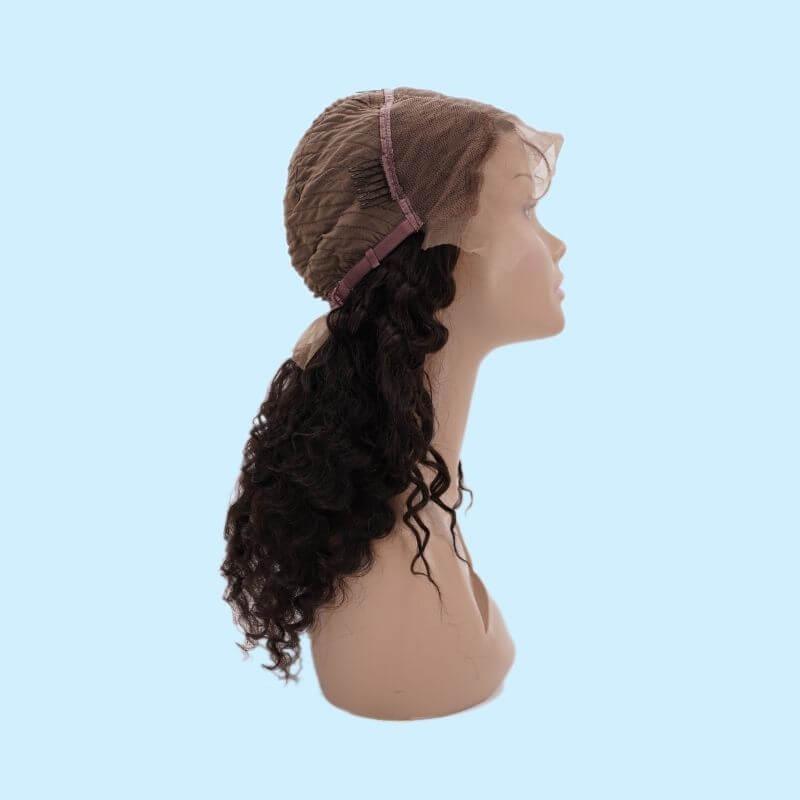 Deep Wave 13x4 Transparent Lace Front Wig - Clothes For Her Online Store
