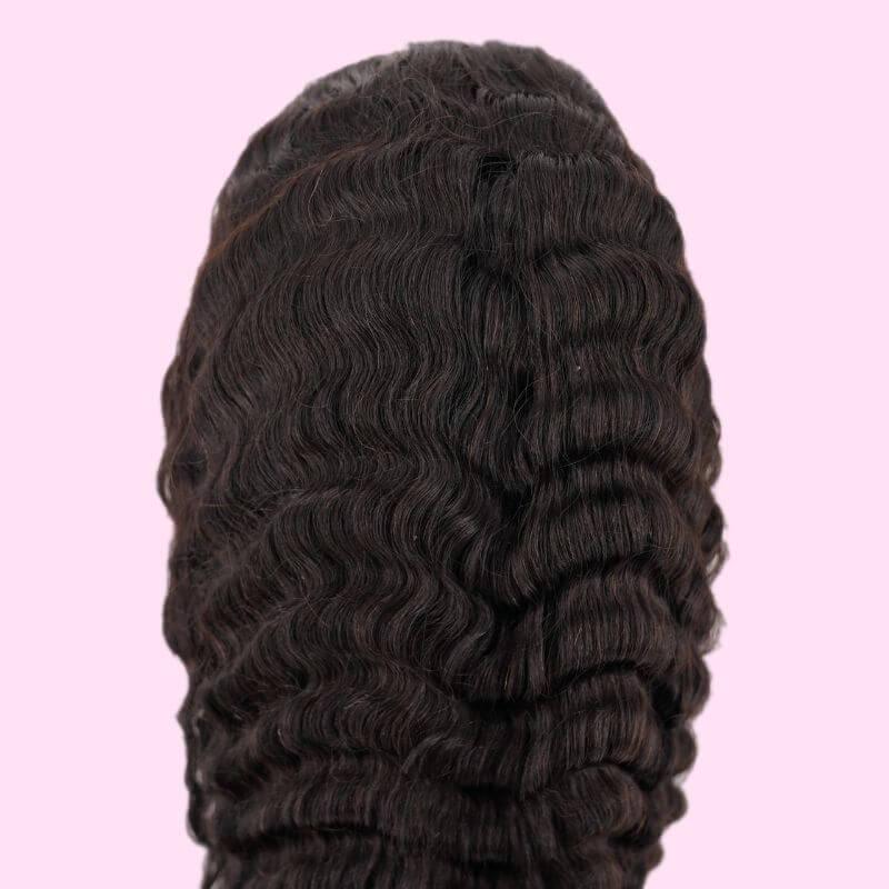 Deep Wave 13x4 Transparent Lace Front Wig - Clothes For Her Online Store