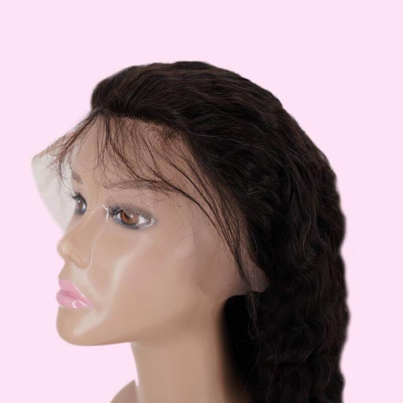 Deep Wave 13x4 Transparent Lace Front Wig - Clothes For Her Online Store
