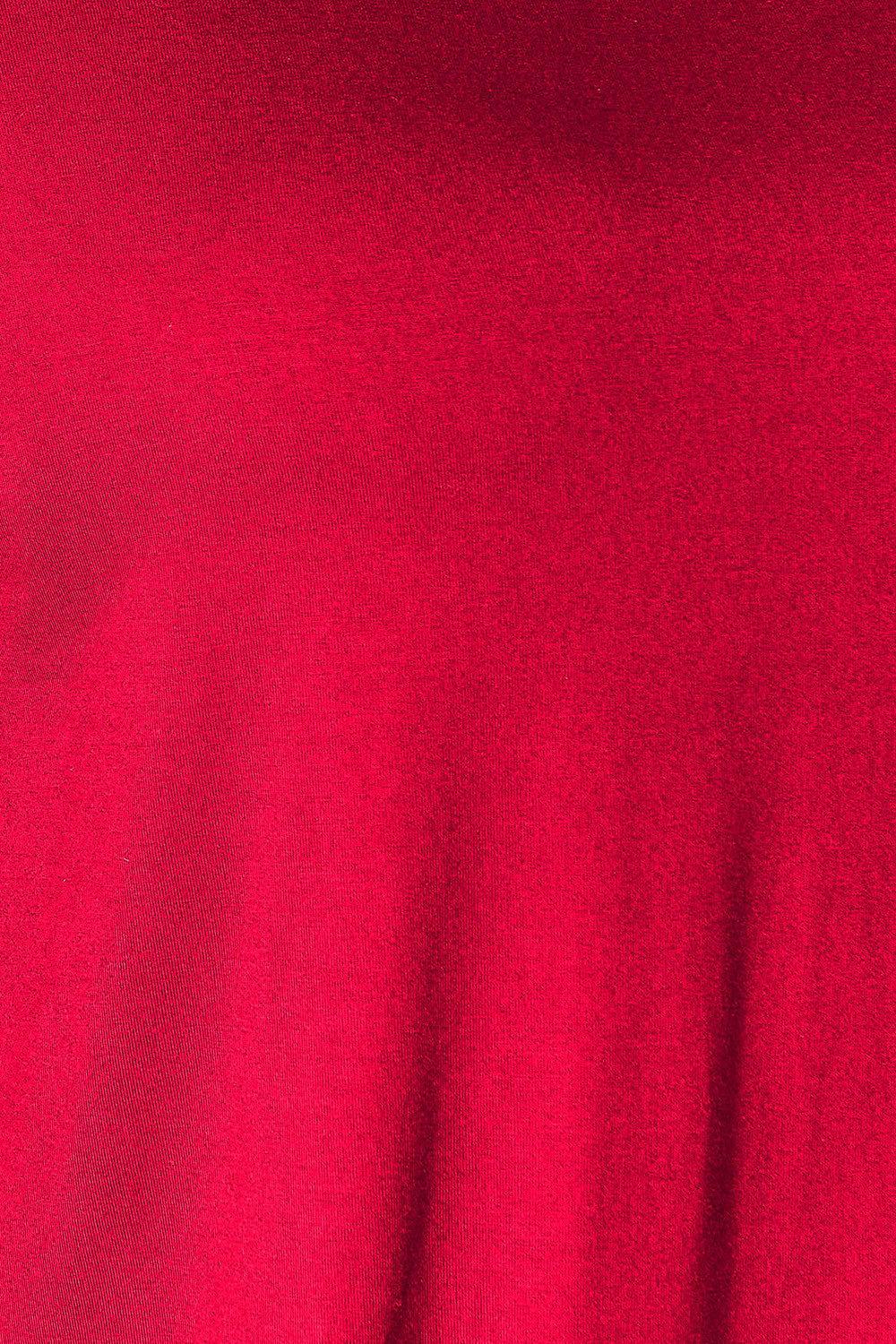 Double Take Full Size Round Neck Slit Top and Pants Set - Clothes For Her Online Store