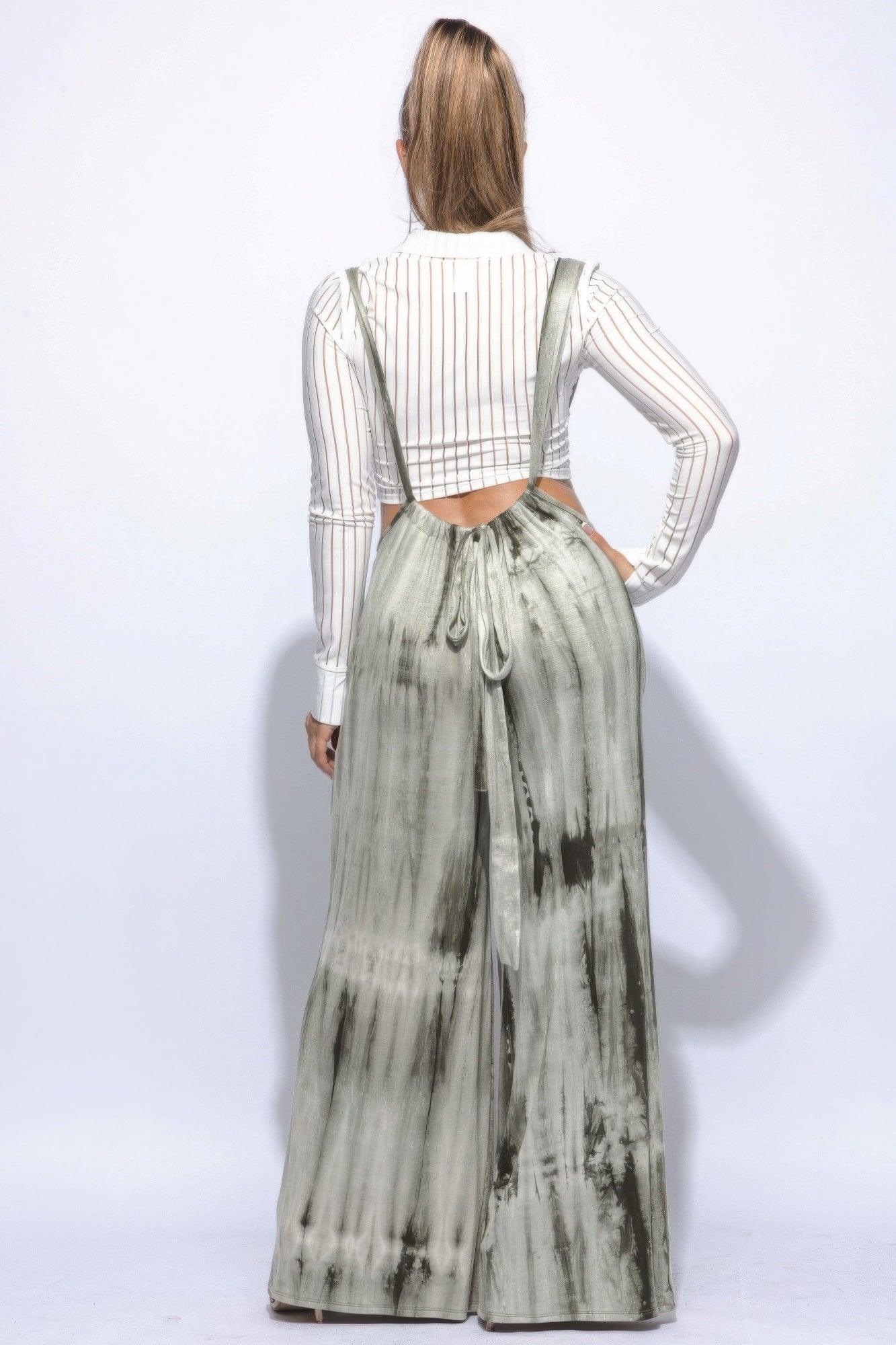 Drawstring Baggy Jumpsuit - Clothes For Her Online Store