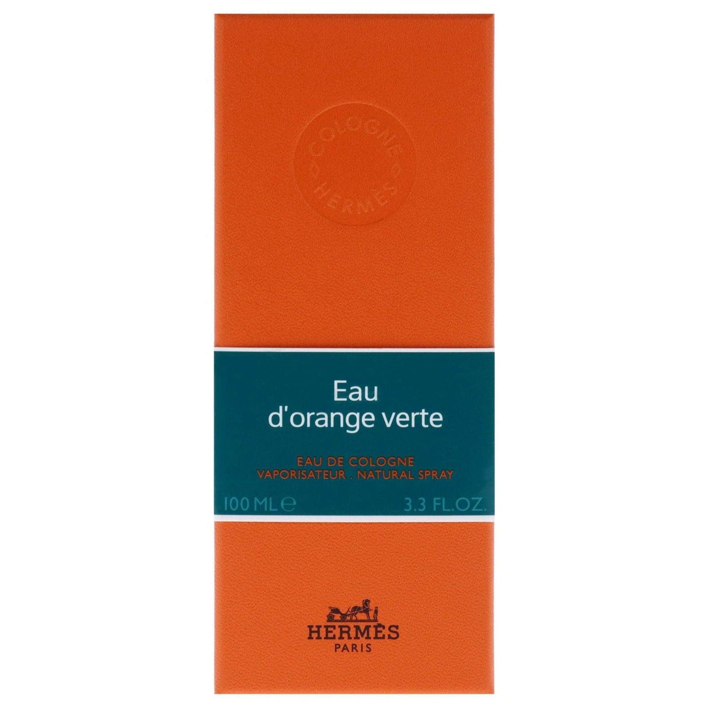 Eau DOrange Verte by Hermes for Unisex - 3.3 oz EDC Spray