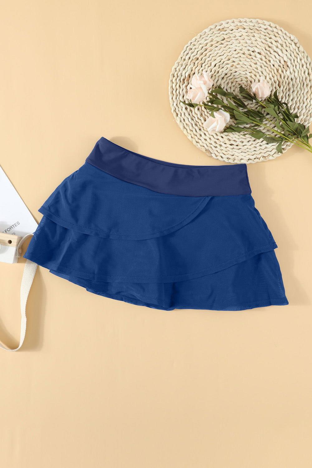 Elastic Waist Swim Skirt - Clothes For Her Online Store