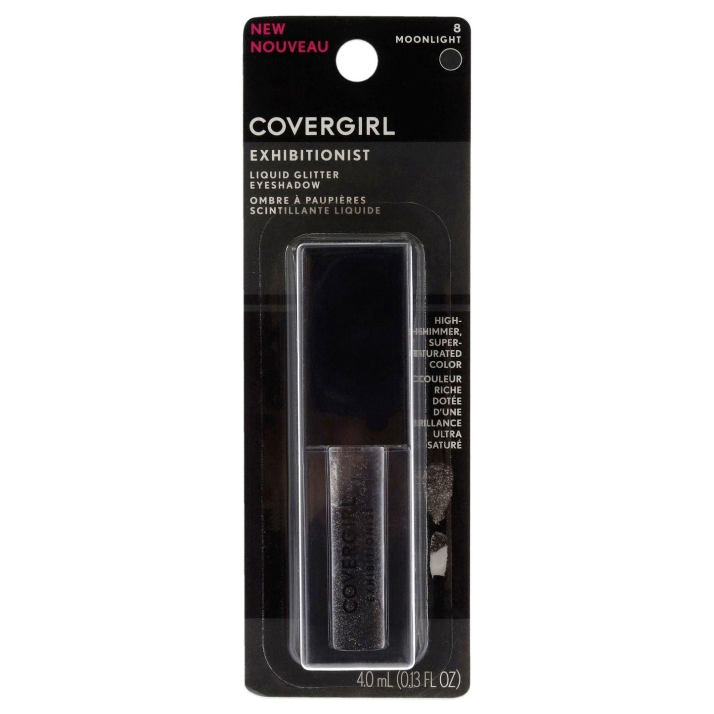 Exhibitionist Liquid Glitter Eyeshadow - 8 Moonlight by CoverGirl for Women - 0.13 oz Eye Shadow - Clothes For Her Online Store