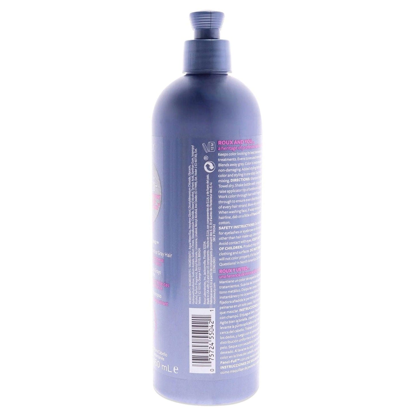 Fanci-Full Rinse Instant Hair Color - 42 Silver Lining by Roux for Unisex - 15.2 oz Hair Color - Clothes For Her Online Store