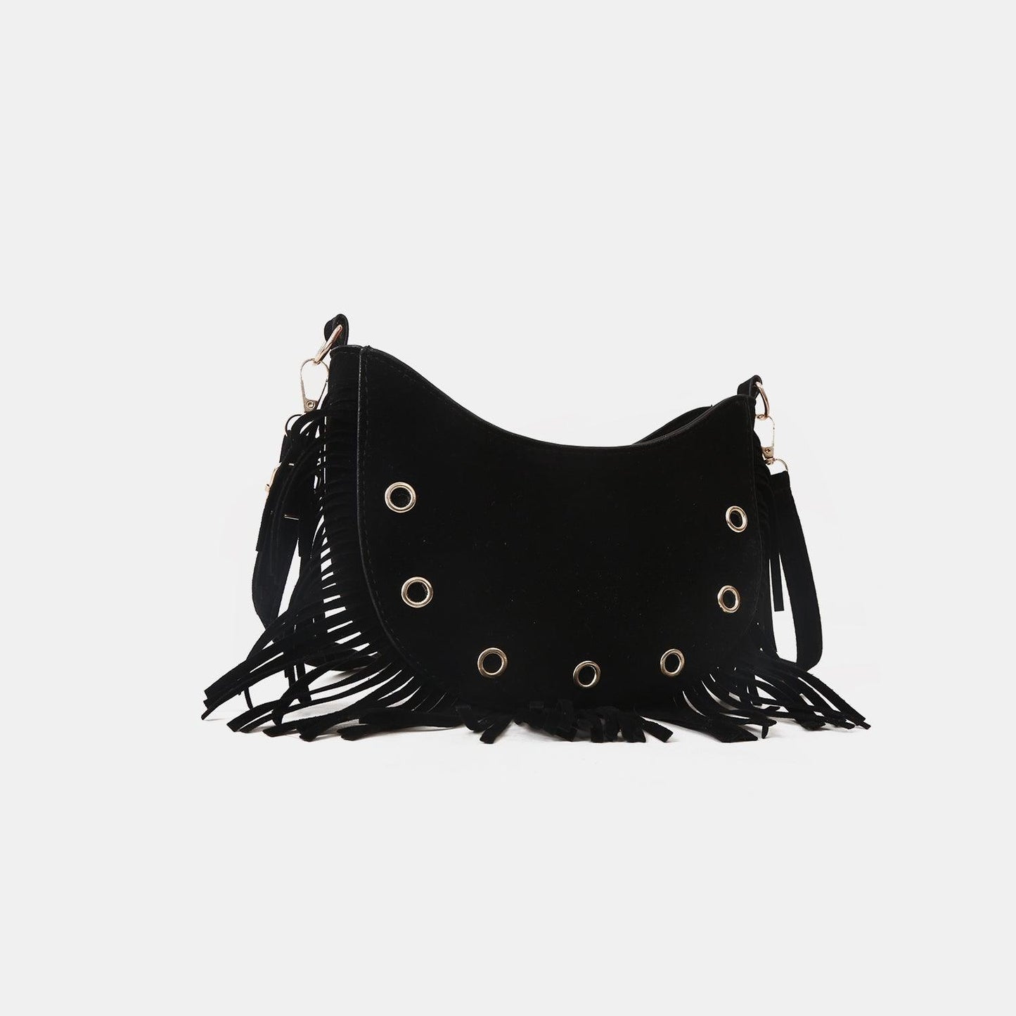Fringe Detail Crossbody Bag - Clothes For Her Online Store