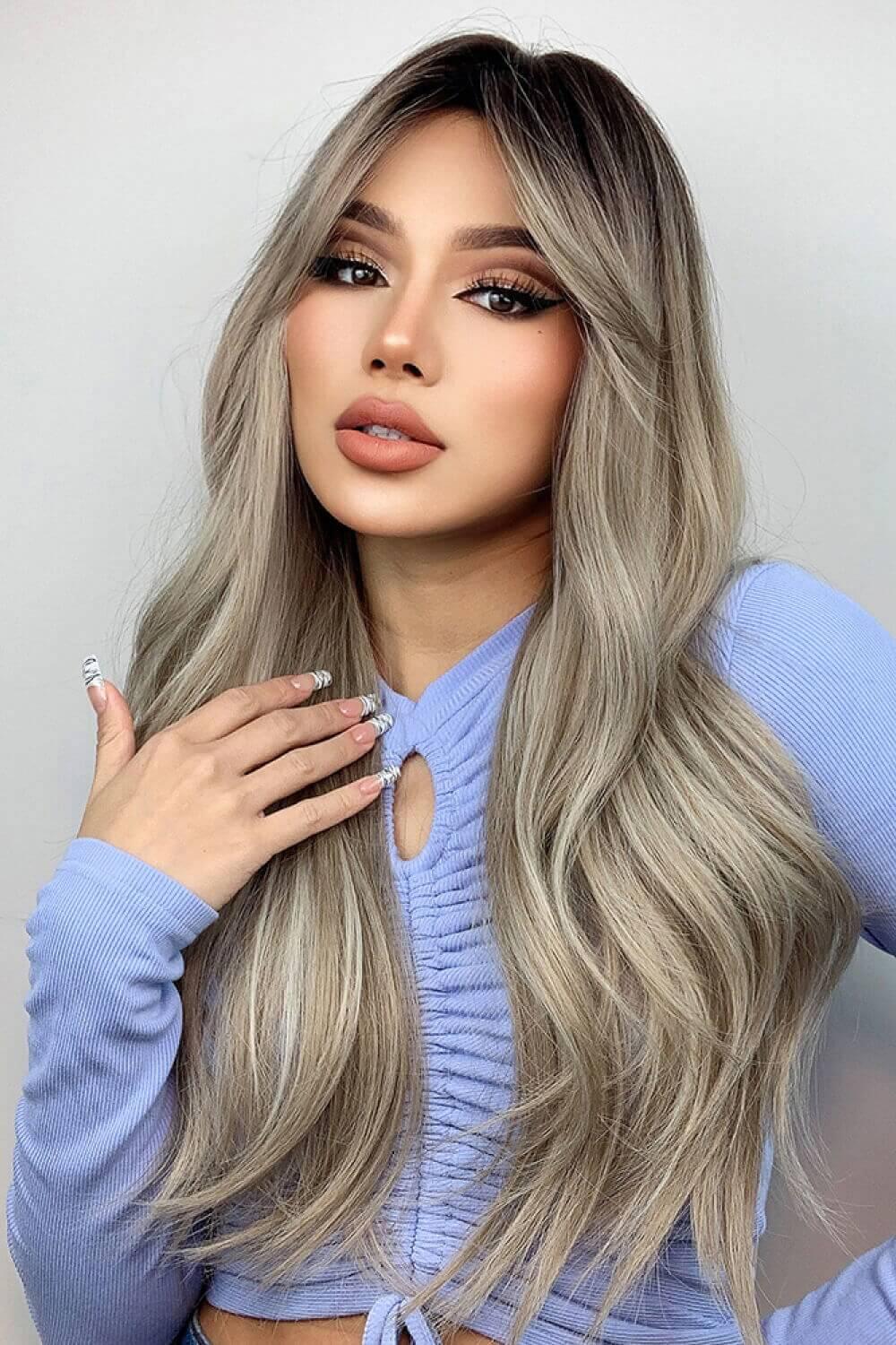 Full Machine Long Wave Wigs 26'' - Clothes For Her Online Store