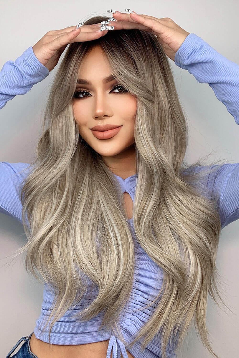 Full Machine Long Wave Wigs 26'' - Clothes For Her Online Store