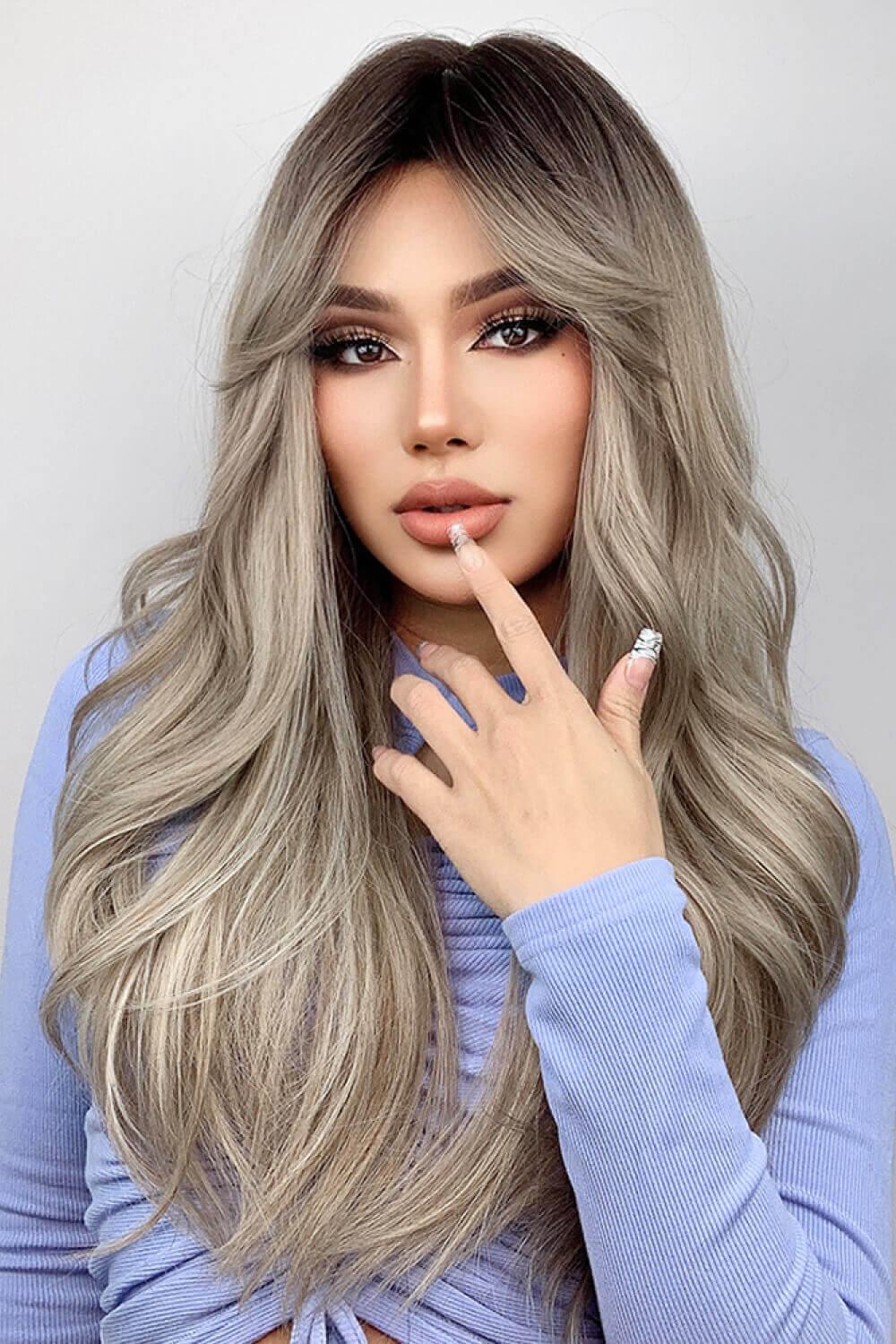 Full Machine Long Wave Wigs 26'' - Clothes For Her Online Store