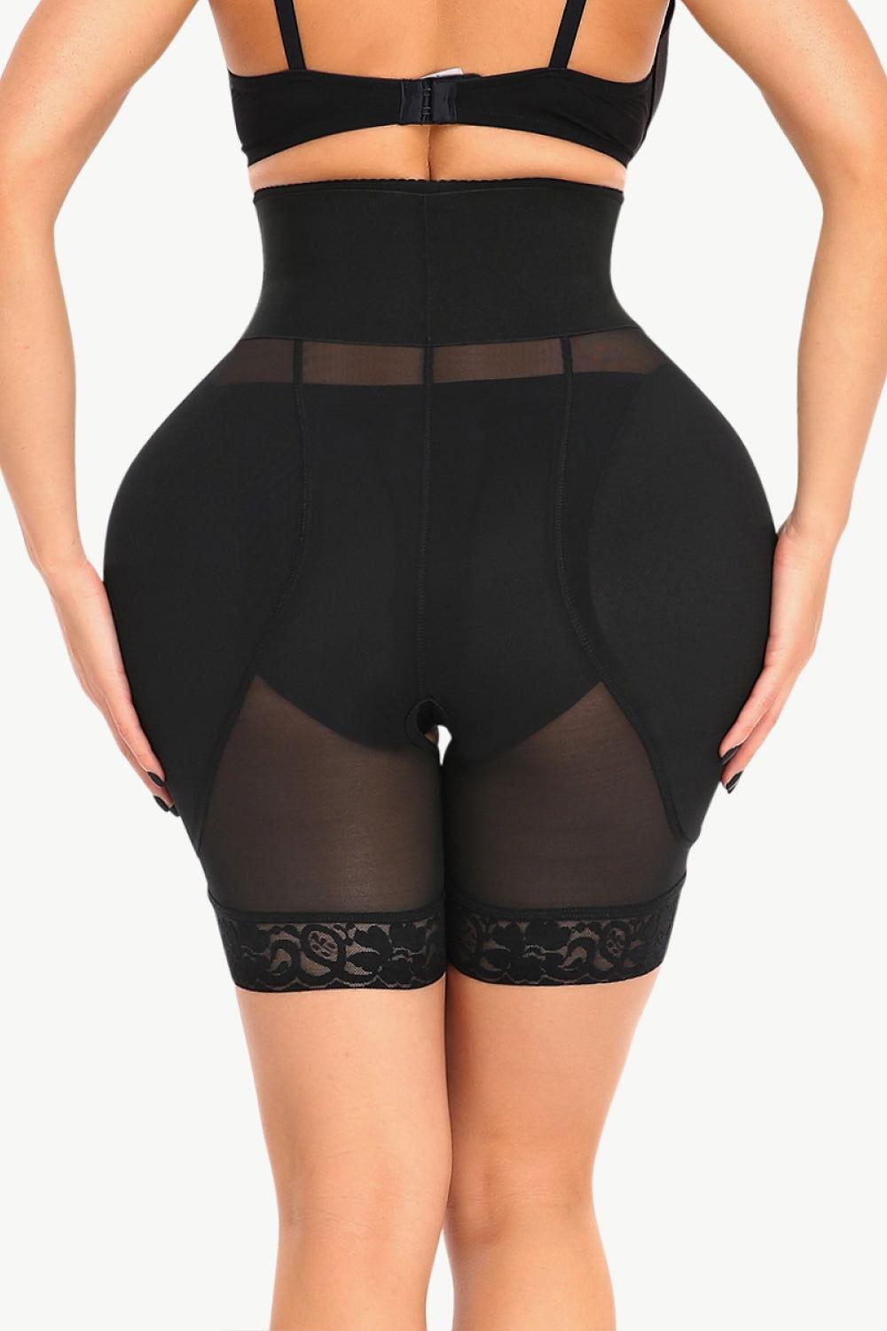 Full Size Breathable Lace Trim Shaping Shorts - Clothes For Her Online Store