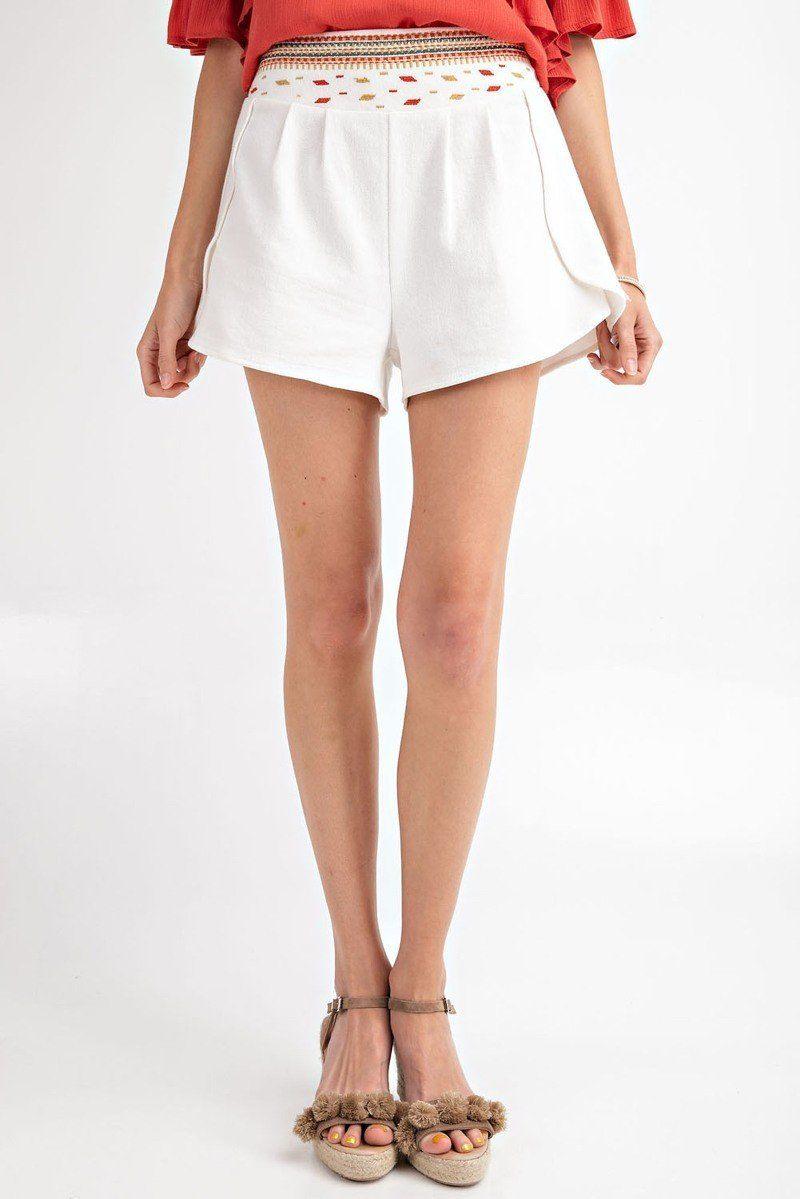 High Rise Waist Shorts - Clothes For Her Online Store