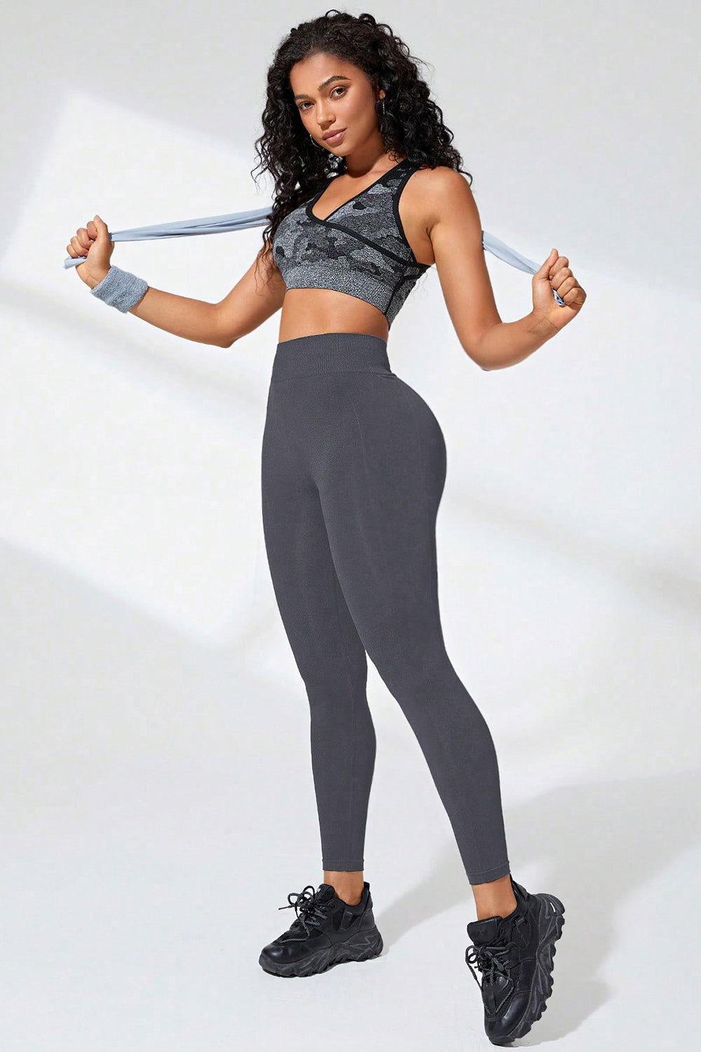 High Waist Active Leggings - Clothes For Her Online Store