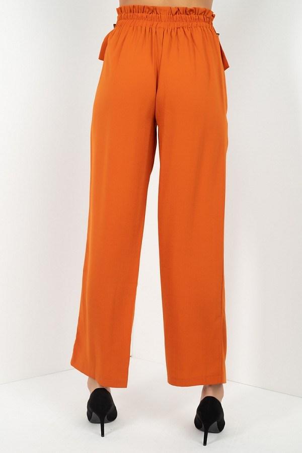 High Waist Paperbag Wide Pants - Clothes For Her Online Store