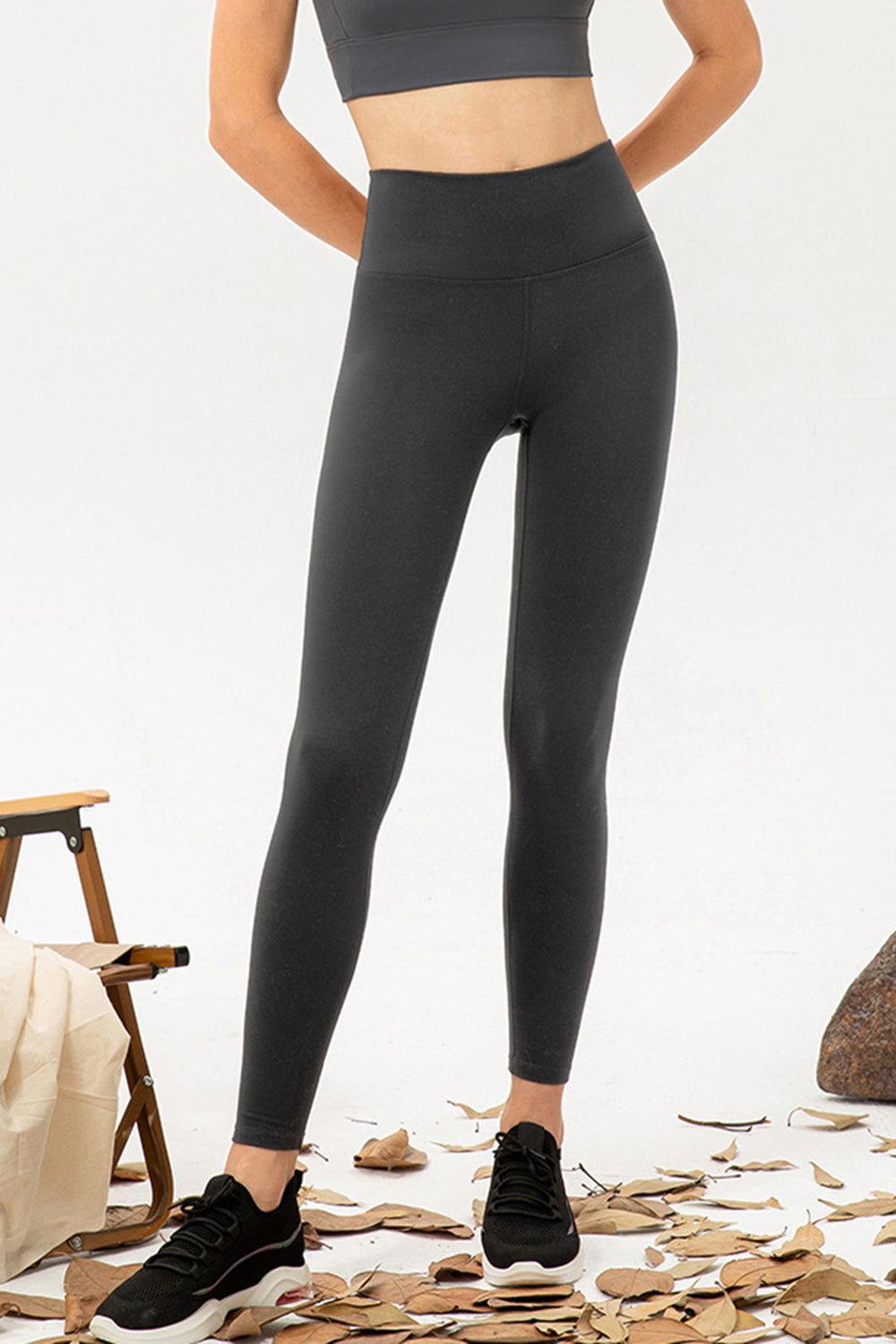 High Waist Skinny Active Pants - Clothes For Her Online Store