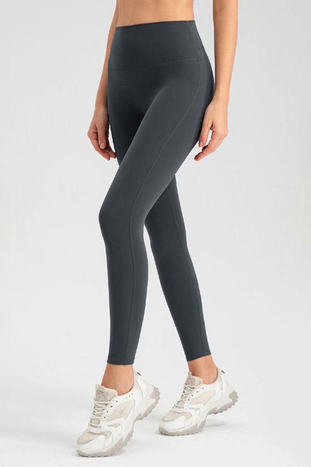 High Waist Skinny Active Pants - Clothes For Her Online Store