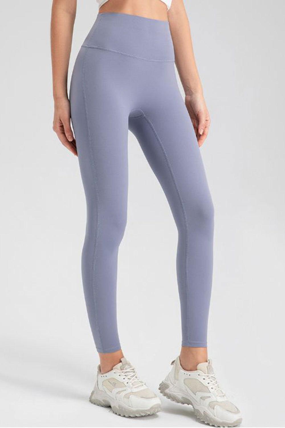 High Waist Skinny Active Pants - Clothes For Her Online Store