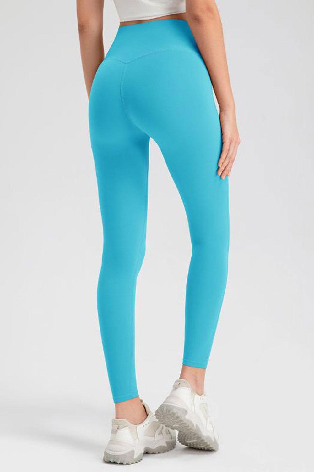 High Waist Skinny Active Pants - Clothes For Her Online Store