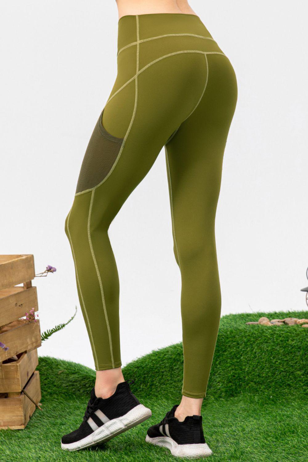 High Waist Slim Fit Long Sports Pants - Clothes For Her Online Store