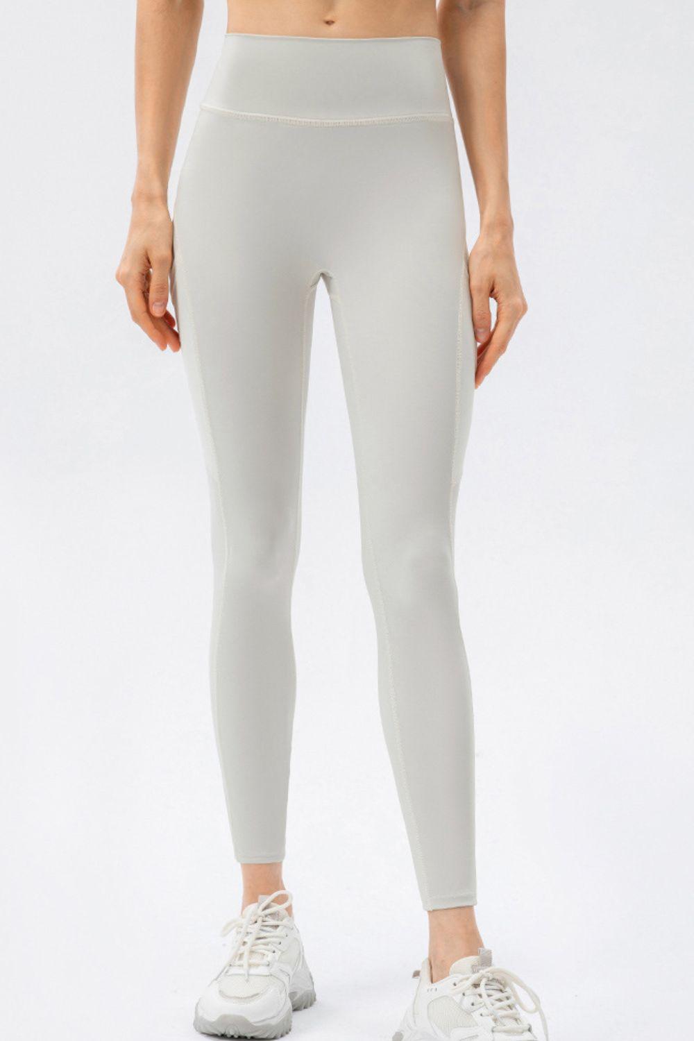 High Waist Slim Fit Long Sports Pants - Clothes For Her Online Store
