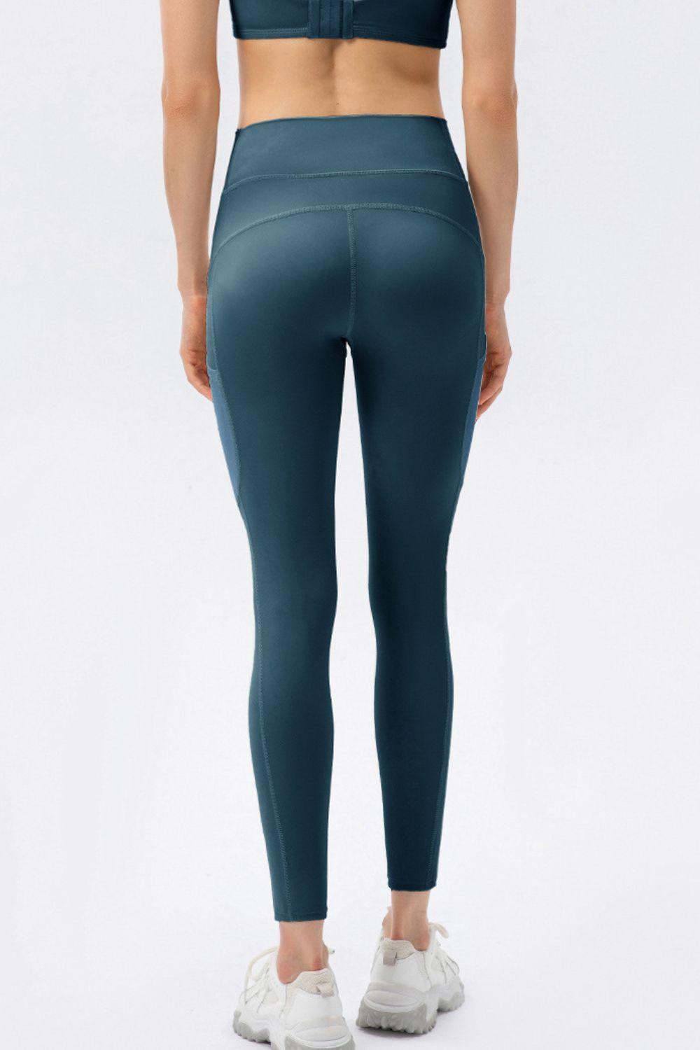 High Waist Slim Fit Long Sports Pants - Clothes For Her Online Store