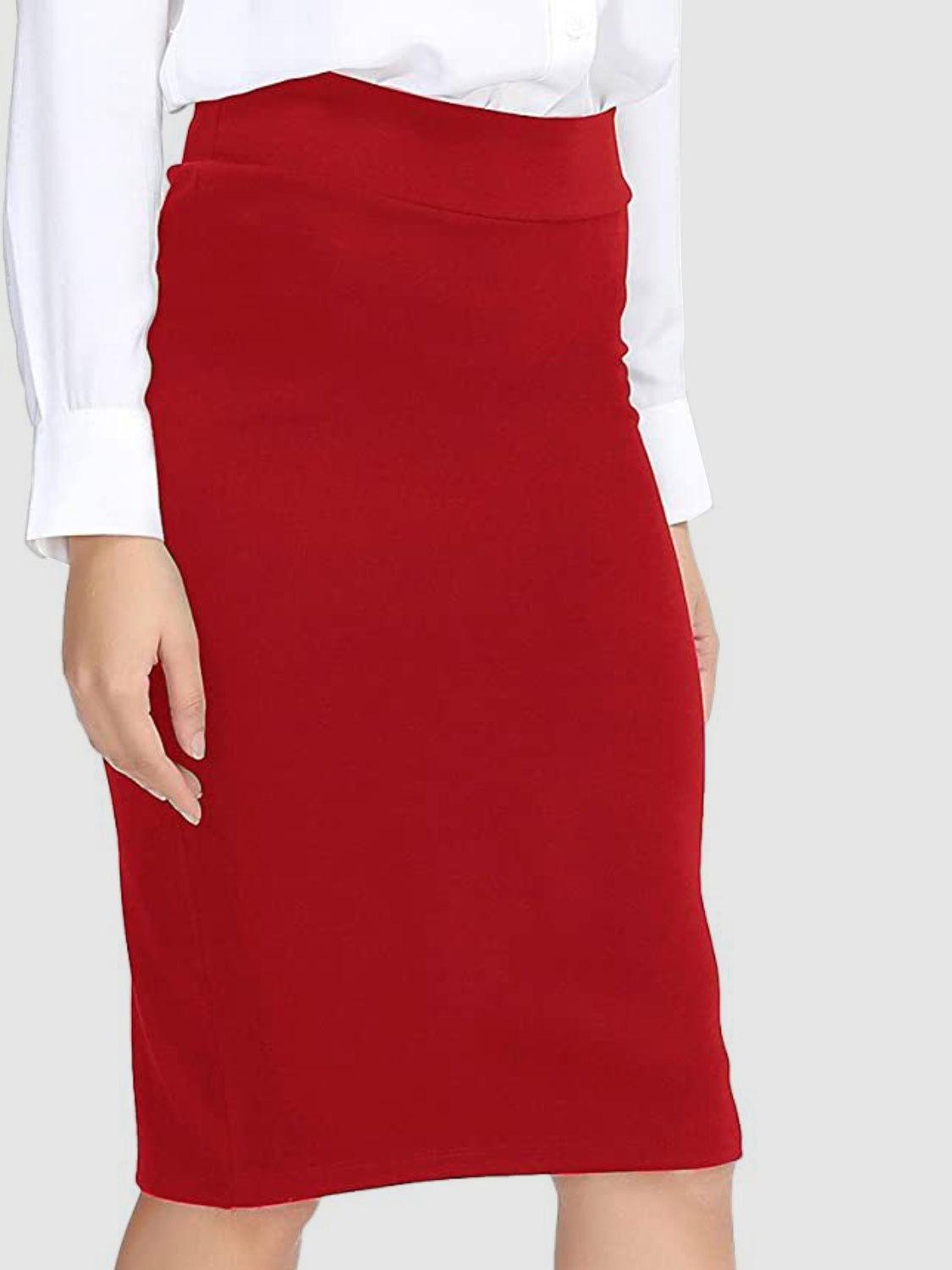 High Waist Wrap Skirt - Clothes For Her Online Store