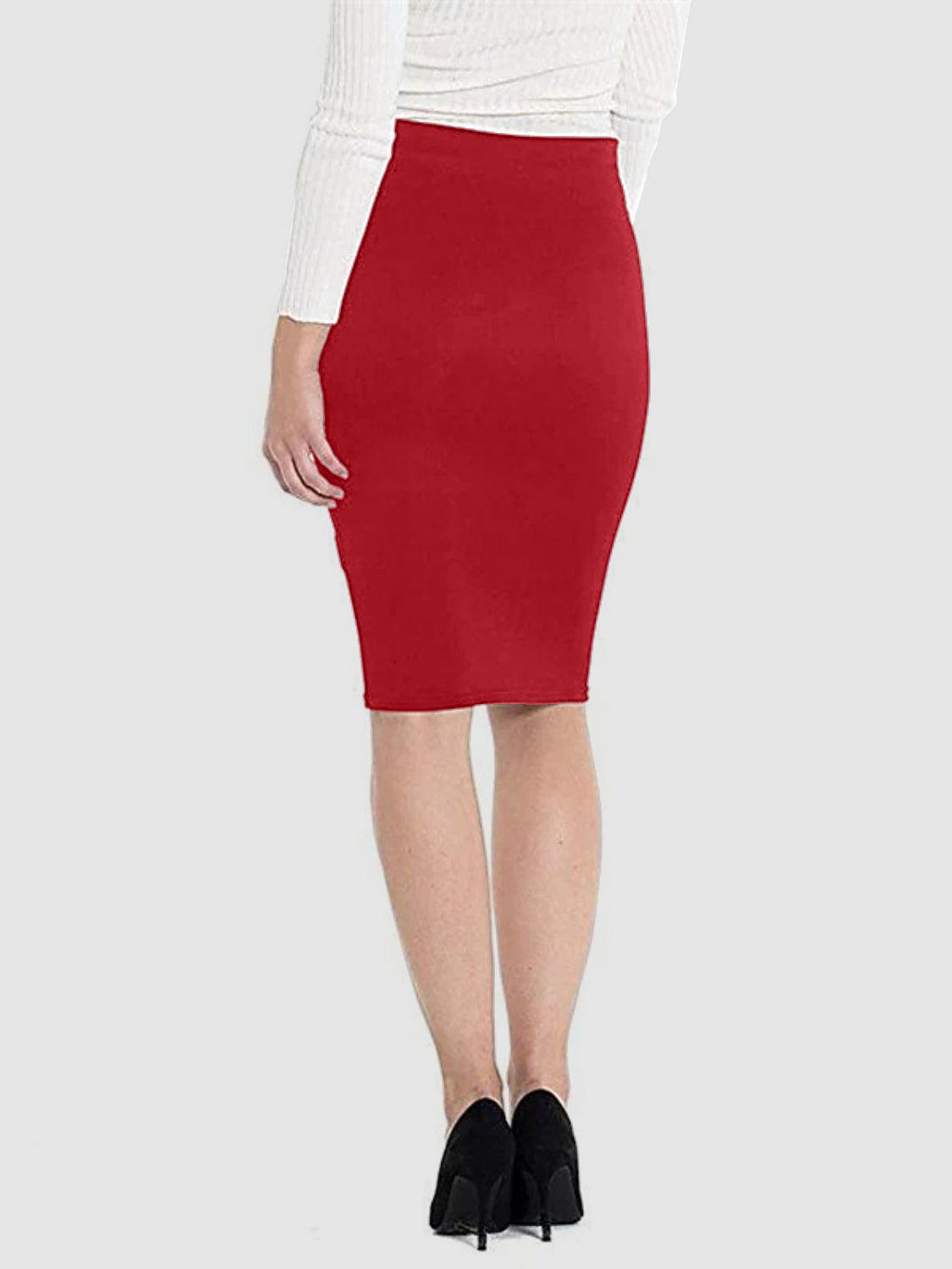 High Waist Wrap Skirt - Clothes For Her Online Store