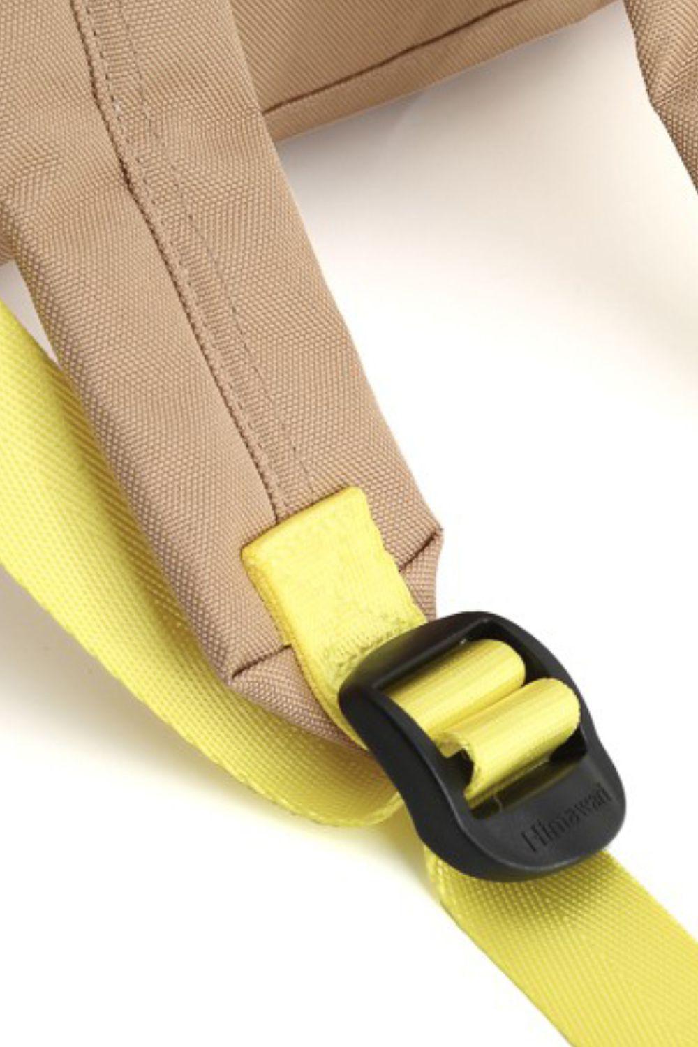 Himawari Contrast Waterproof Backpack Bag with Reinforced Edges - Clothes For Her Online Store