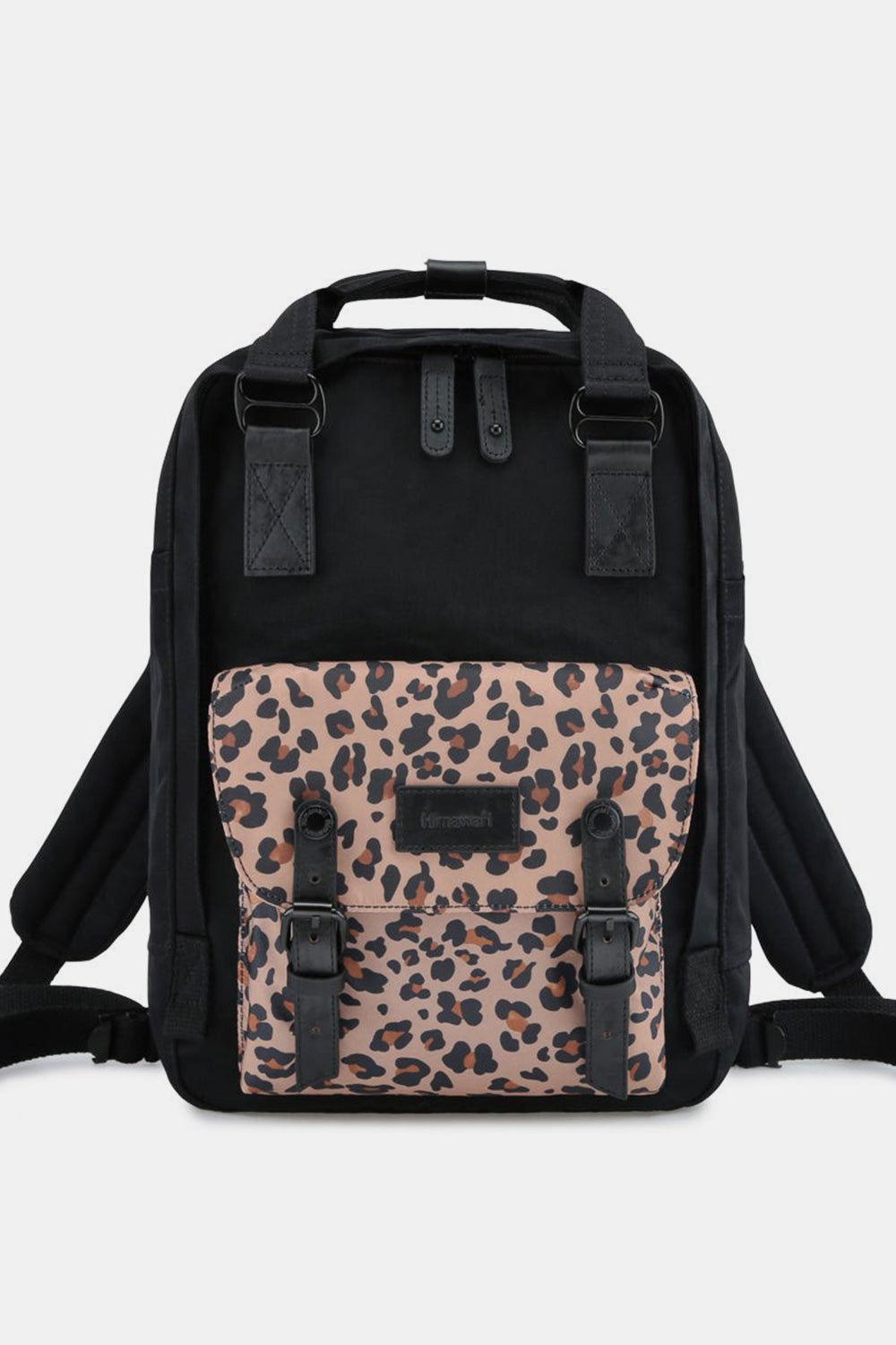 Himawari Contrast Waterproof Nylon Backpack Bag - Clothes For Her Online Store