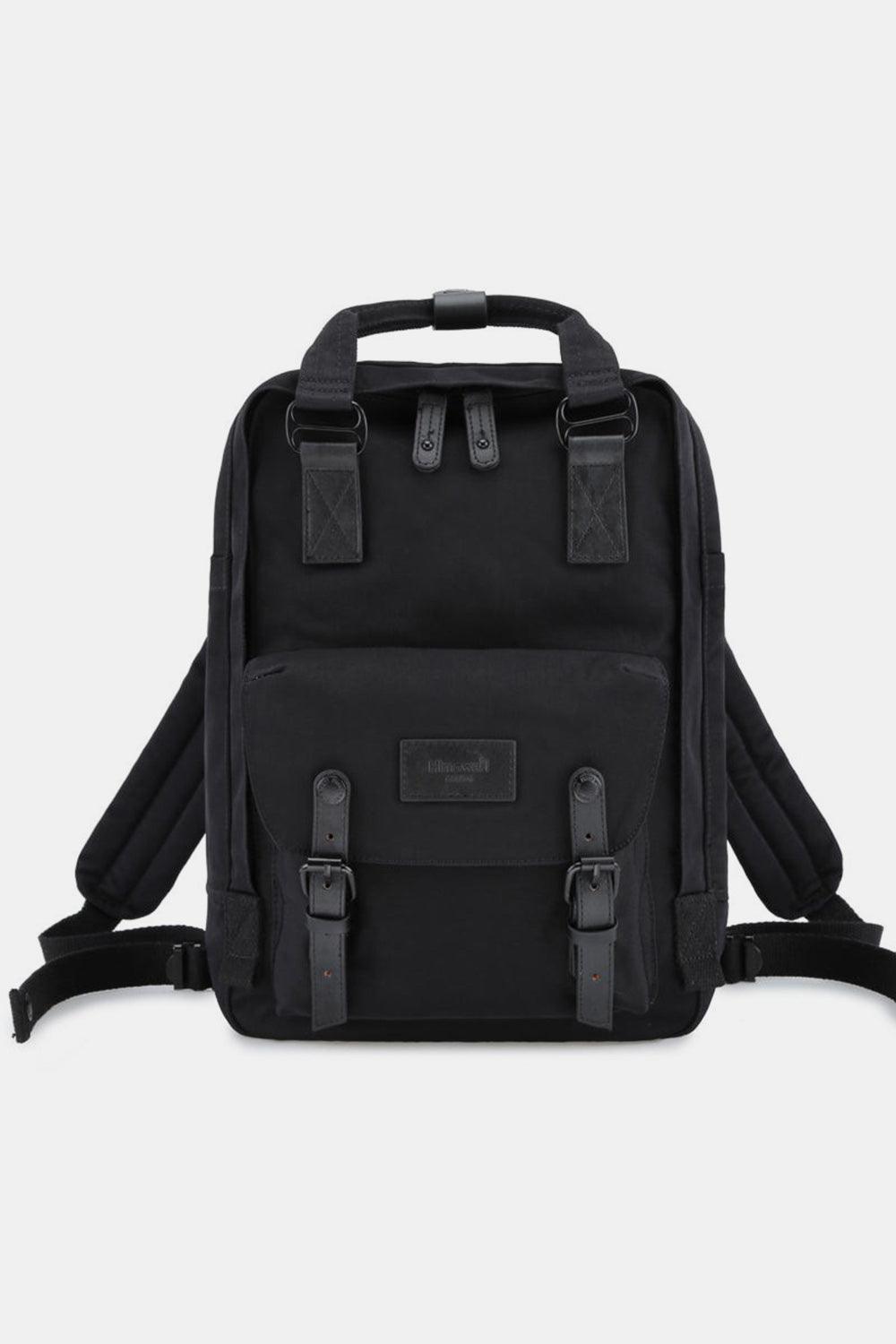 Himawari Contrast Waterproof Nylon Backpack Bag - Clothes For Her Online Store