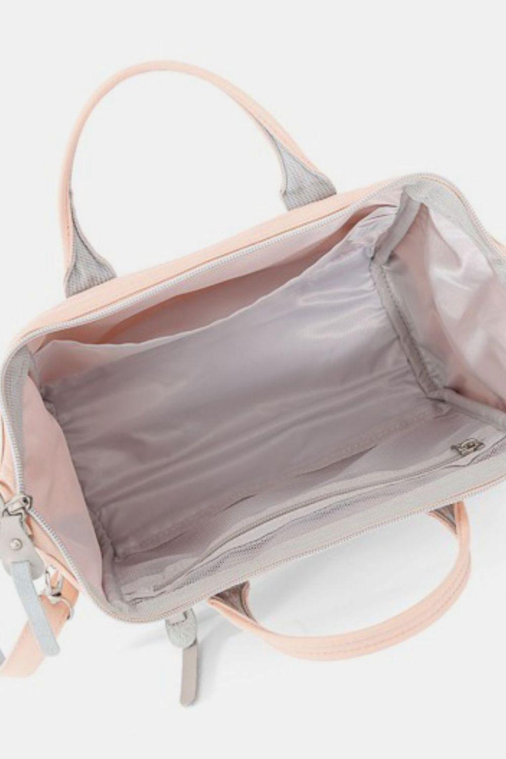 Himawari Waterproof Canvas Removable Strap Handbag - Clothes For Her Online Store