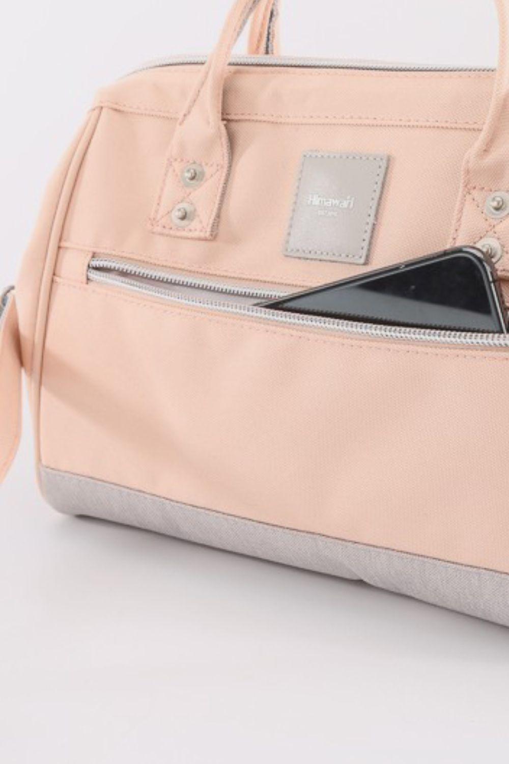Himawari Waterproof Canvas Removable Strap Handbag - Clothes For Her Online Store