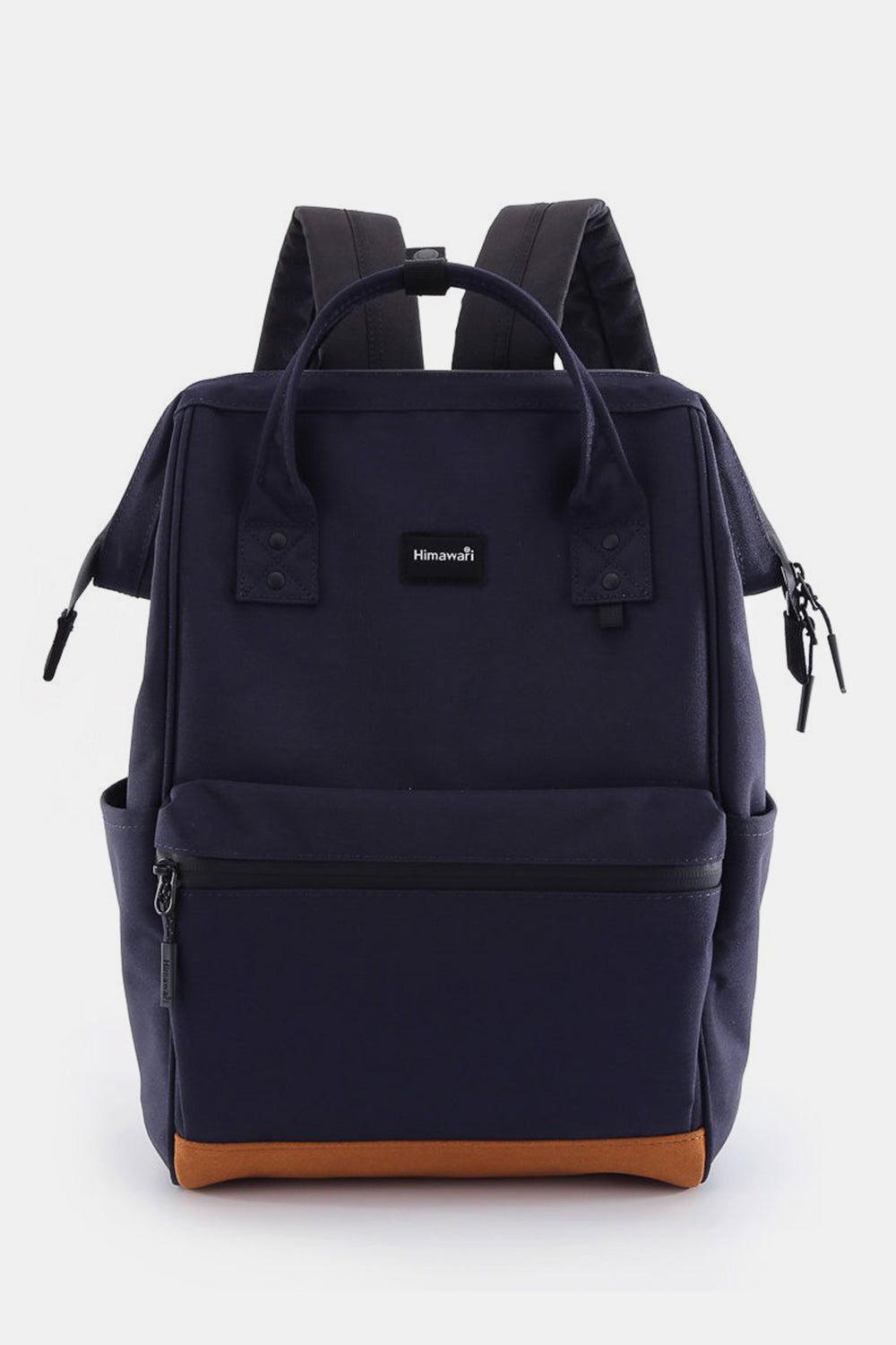 Himawari Waterproof Canvas Travel Backpack Bag with USB Port - Clothes For Her Online Store