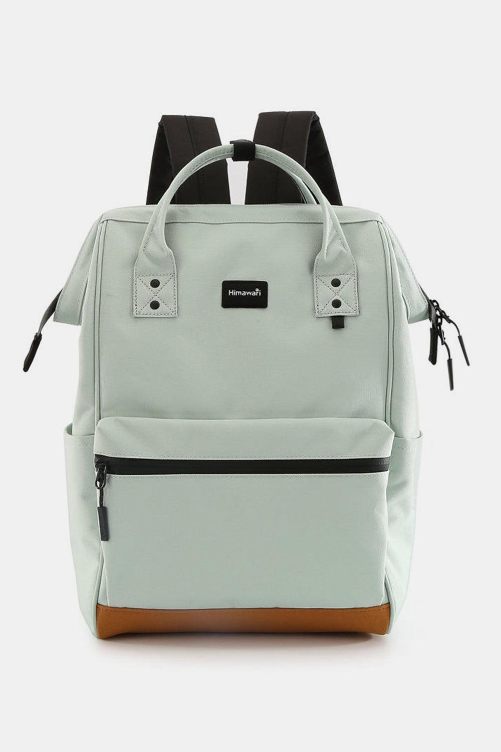 Himawari Waterproof Canvas Travel Backpack Bag with USB Port - Clothes For Her Online Store