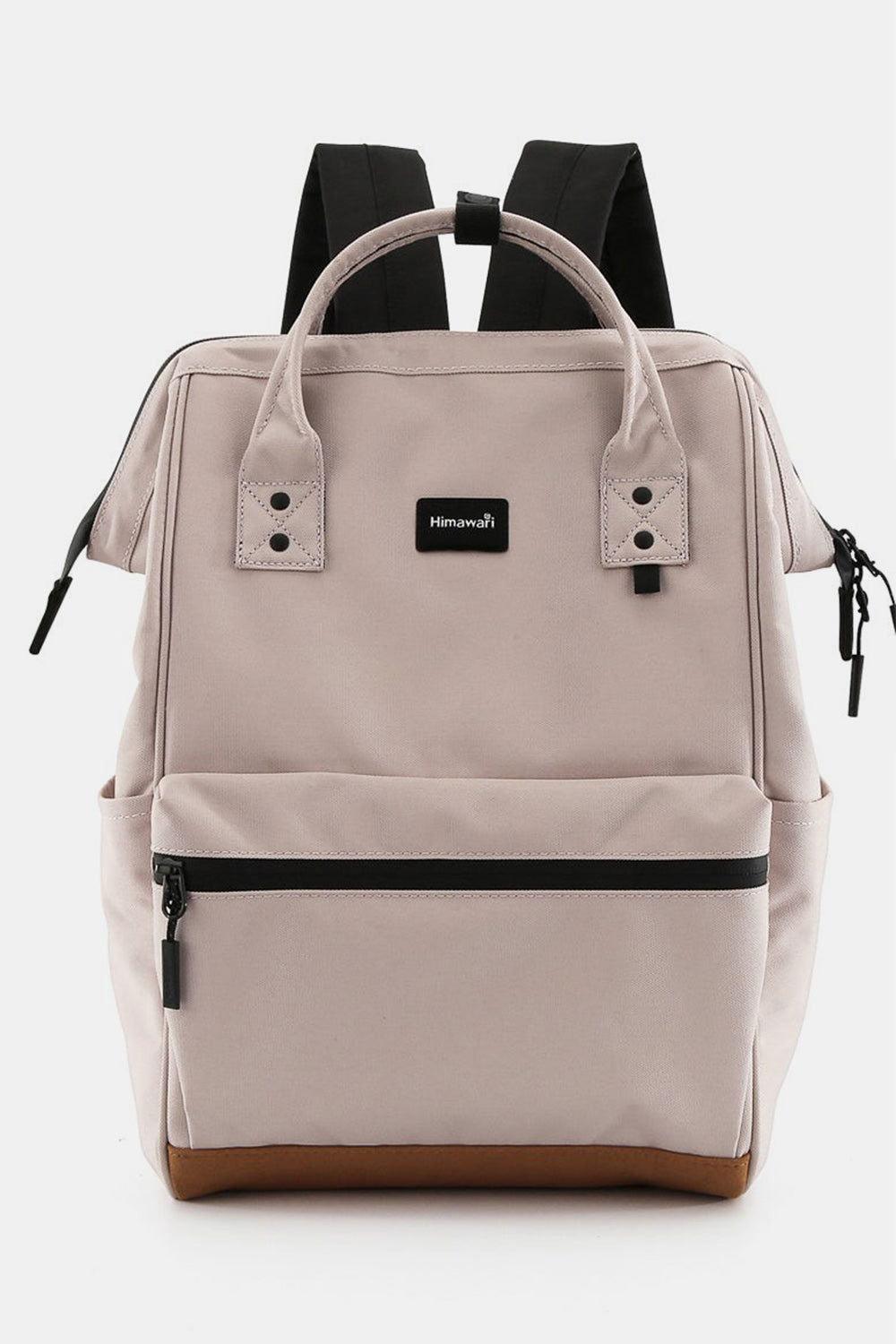 Himawari Waterproof Canvas Travel Backpack Bag with USB Port - Clothes For Her Online Store