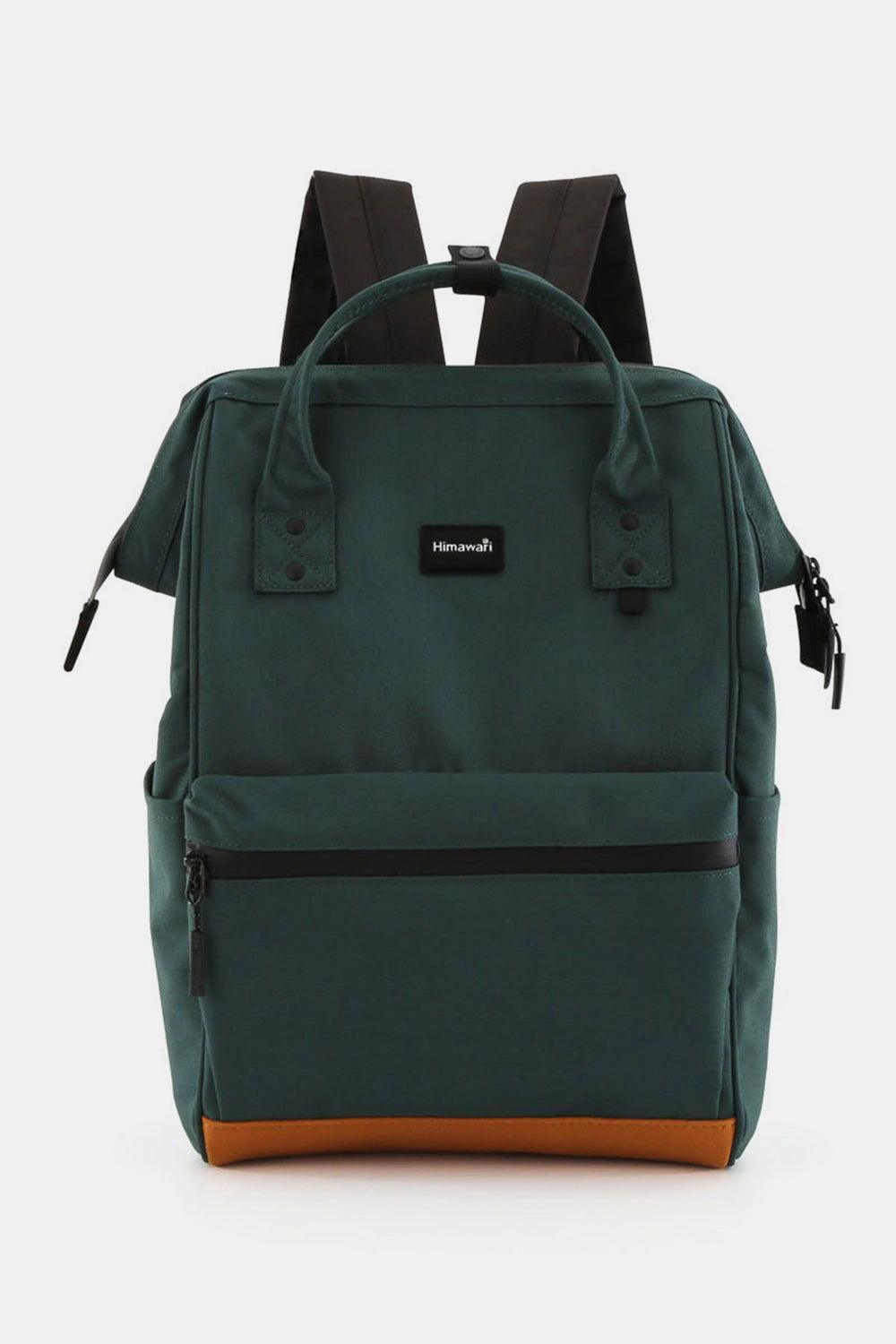 Himawari Waterproof Canvas Travel Backpack Bag with USB Port - Clothes For Her Online Store