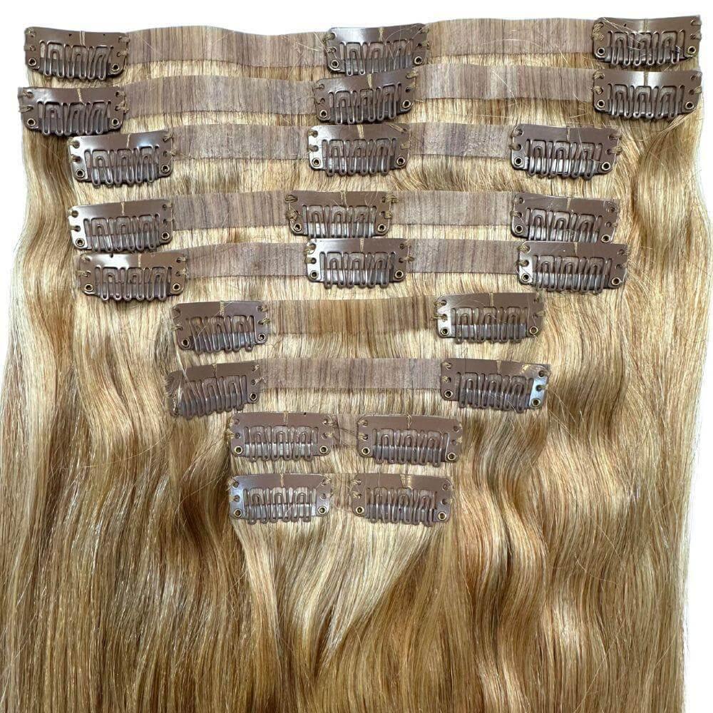 Honey Blonde Seamless Clip-In - Clothes For Her Online Store
