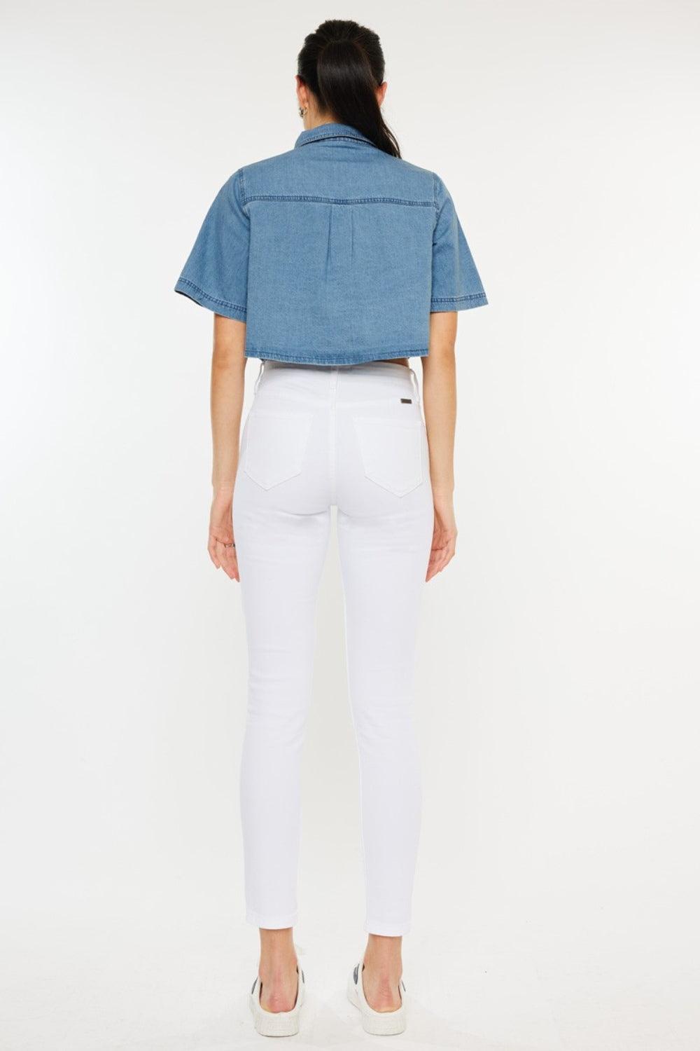 Kancan High Rise Ankle Skinny Jeans - Clothes For Her Online Store
