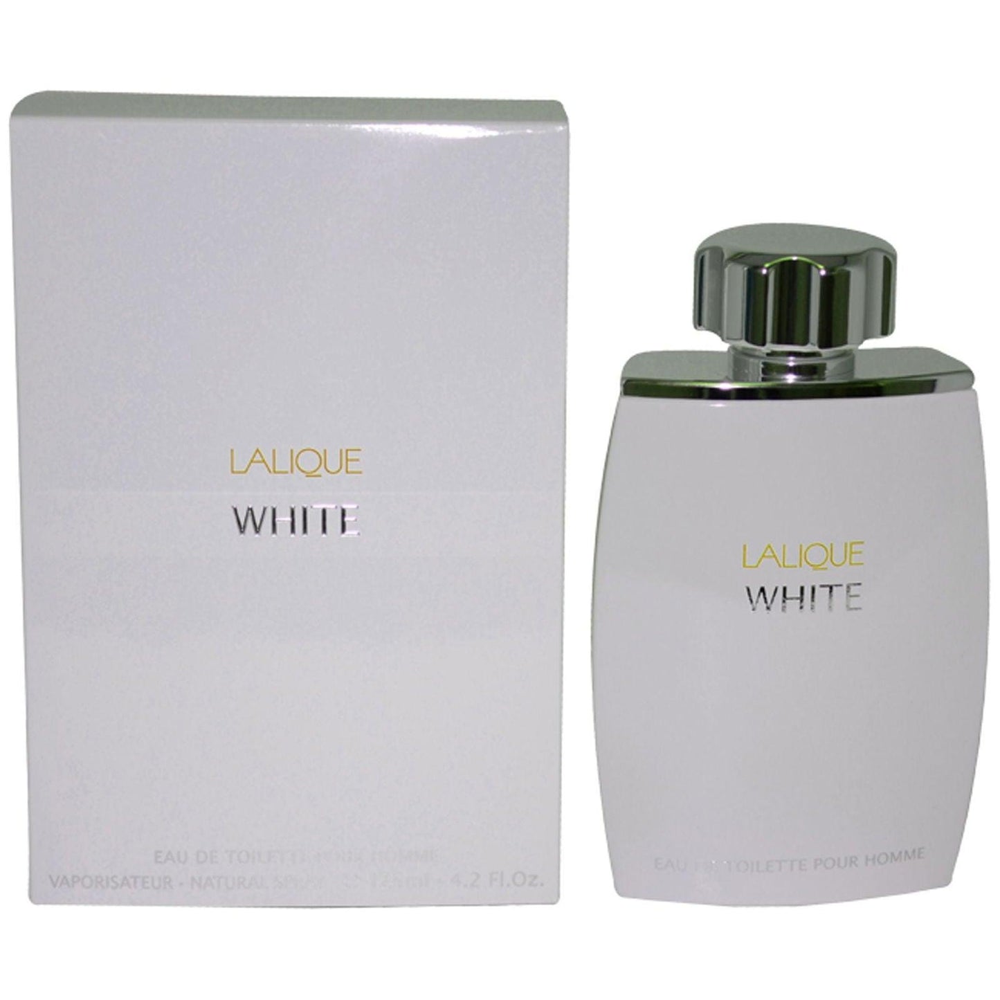 Lalique White by Lalique for Men - 4.2 oz EDT Spray - Clothes For Her Online Store