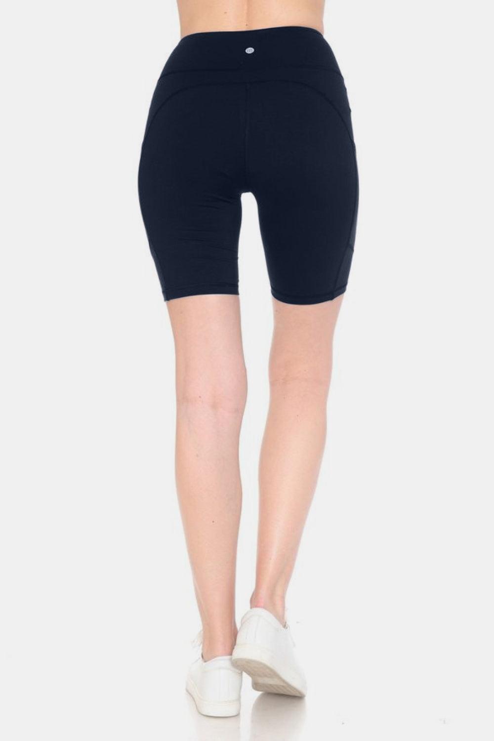 Leggings Depot Full Size High Waist Active Shorts - Clothes For Her Online Store