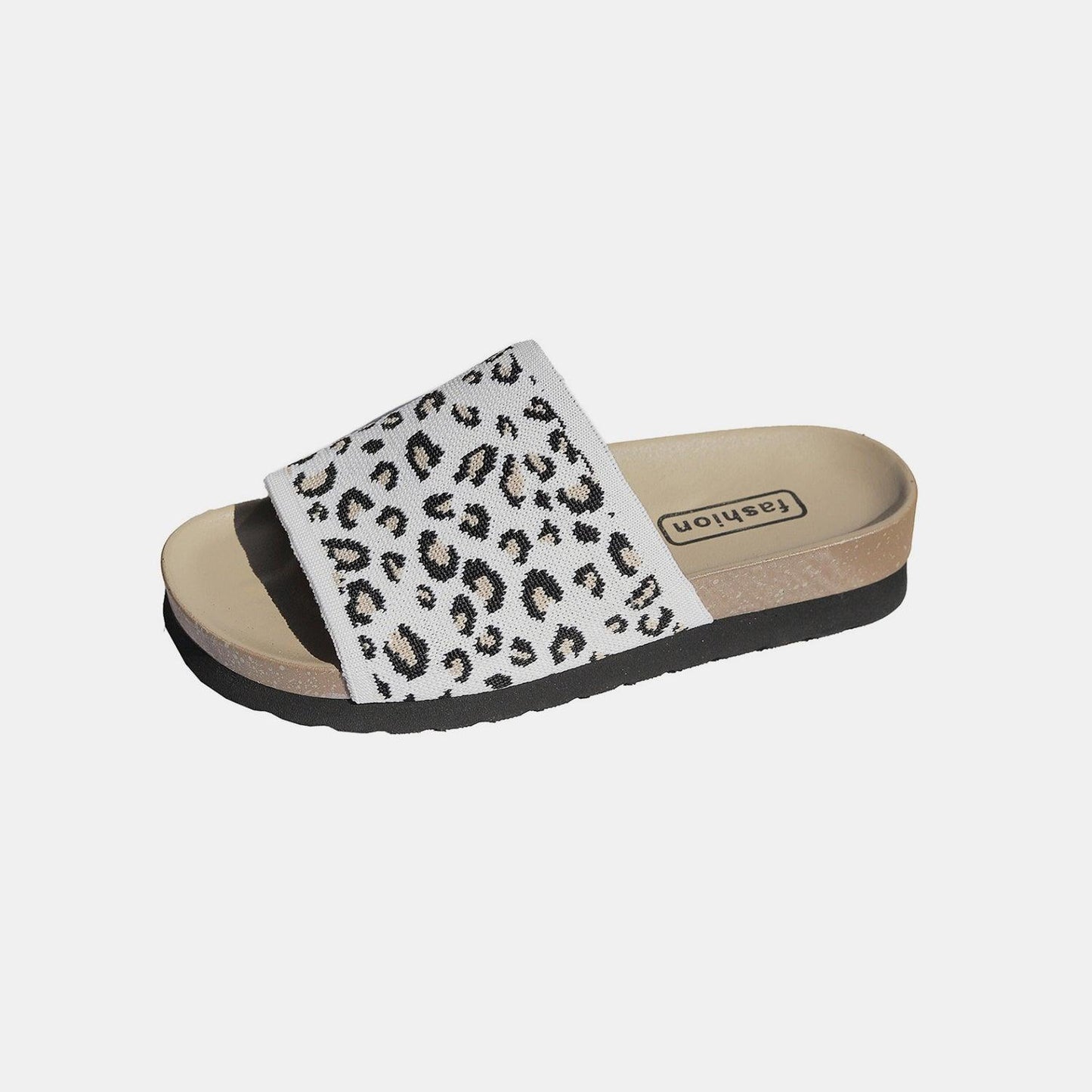 Leopard Open Toe Sandals - Clothes For Her Online Store