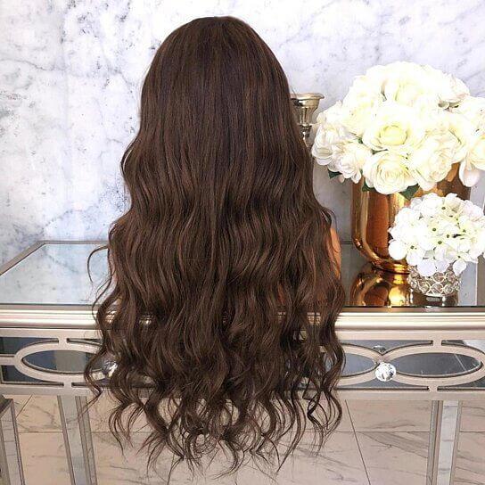 Long Curly Wavy Bob Wig High Density Full Wigs for Women Daily Party Cosplay Hair Replacement Wig - Clothes For Her Online Store