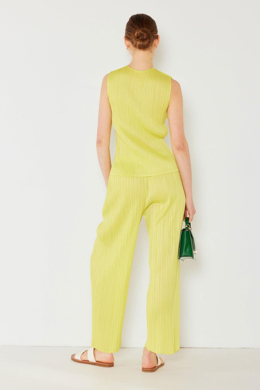 Marina West Swim Pleated Elastic-Waist Straight Pants - Clothes For Her Online Store