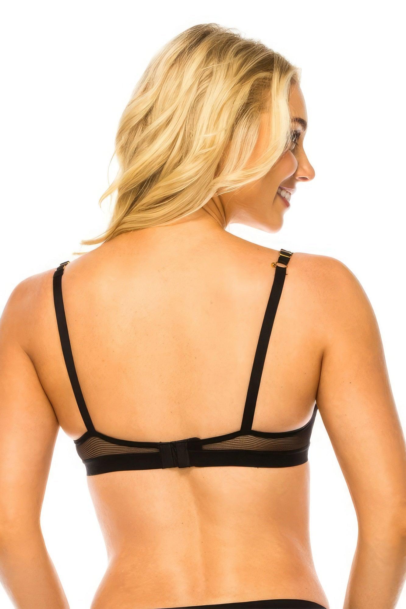 Mesh Band No Wire Bra - Clothes For Her Online Store