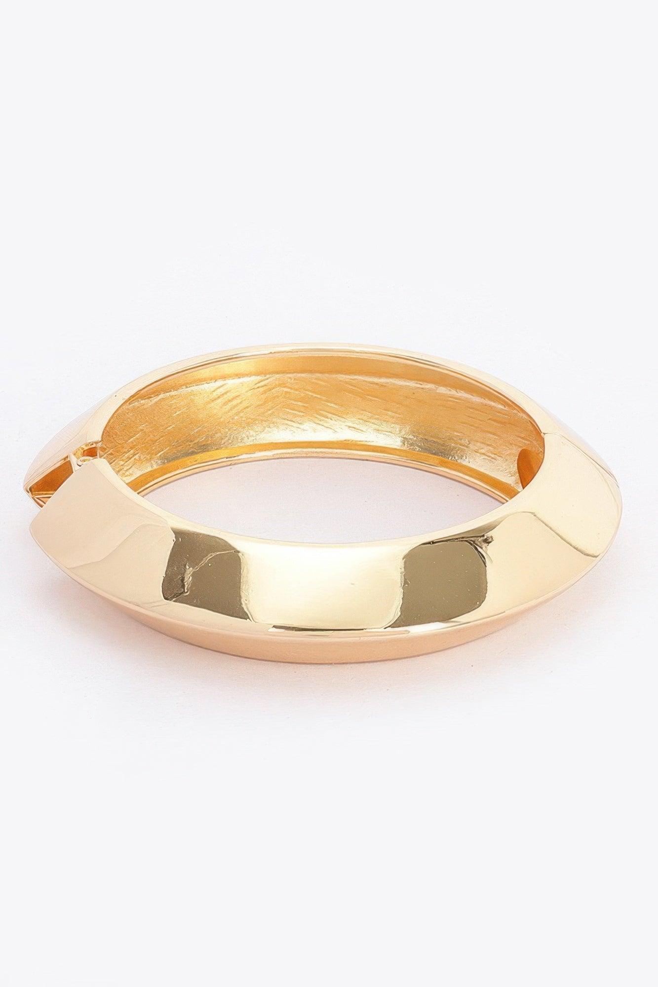 Metal Spring Hinge Bracelet - Clothes For Her Online Store