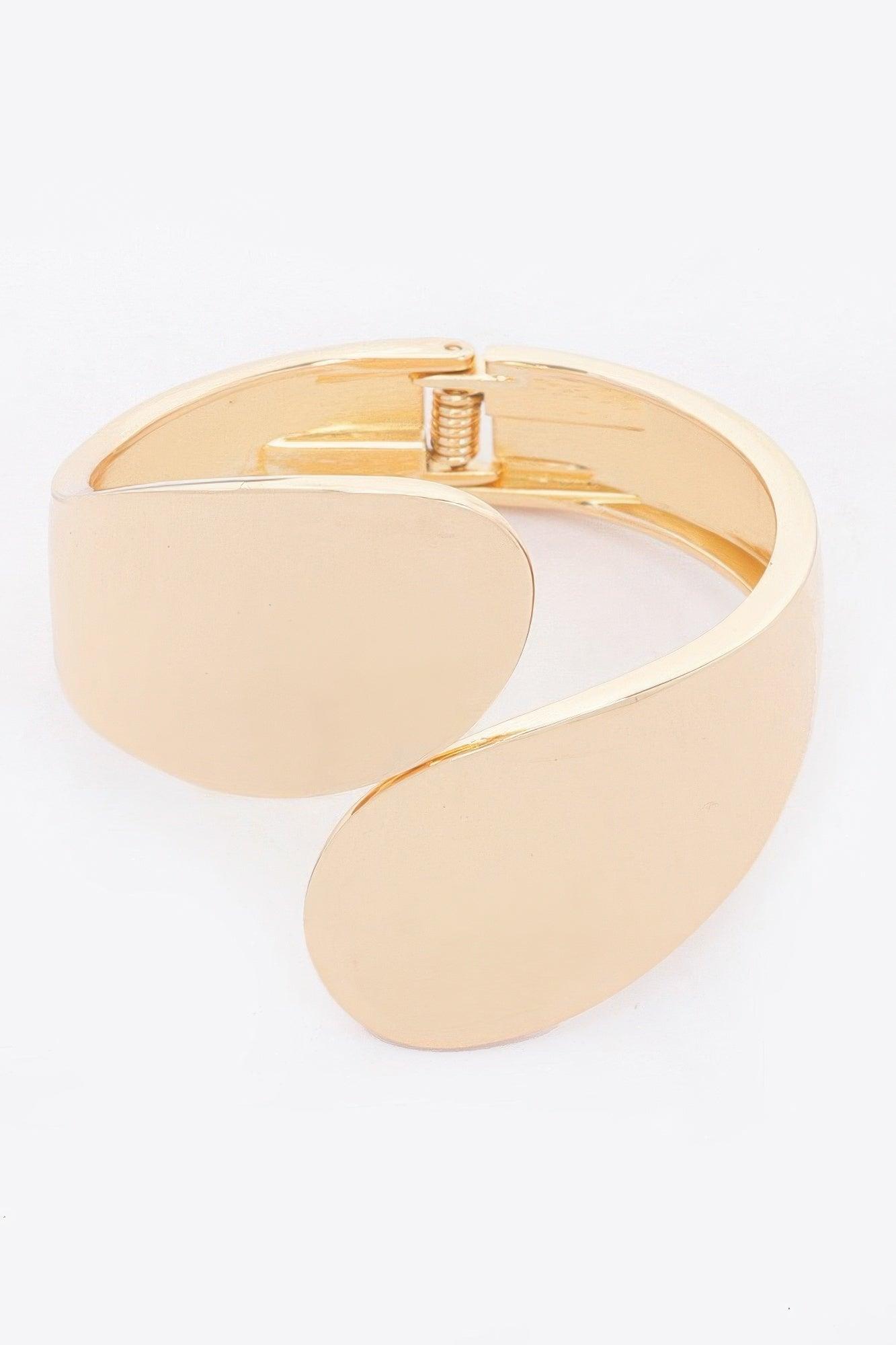 Metal Spring Hinge Bracelet - Clothes For Her Online Store