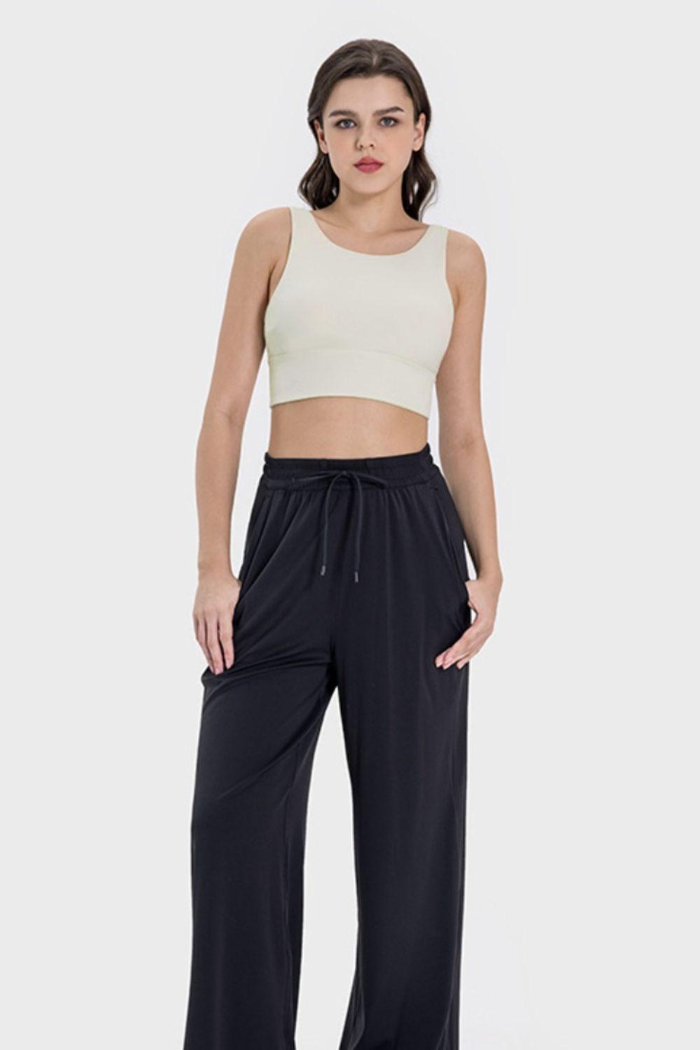 Millennia Backless Wide Strap Active Bra - Clothes For Her Online Store